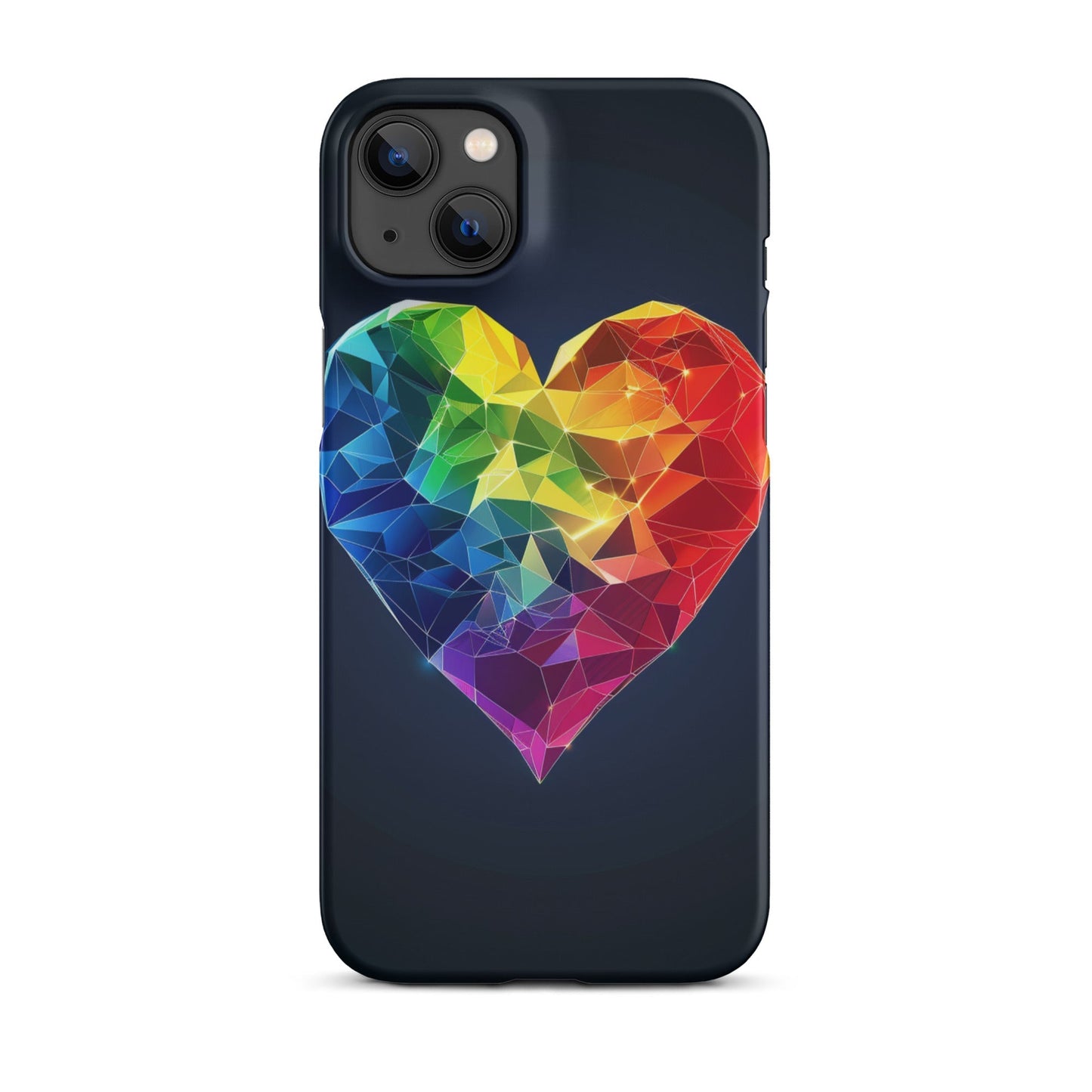 Ranbow Heart Phone case for iPhone-25