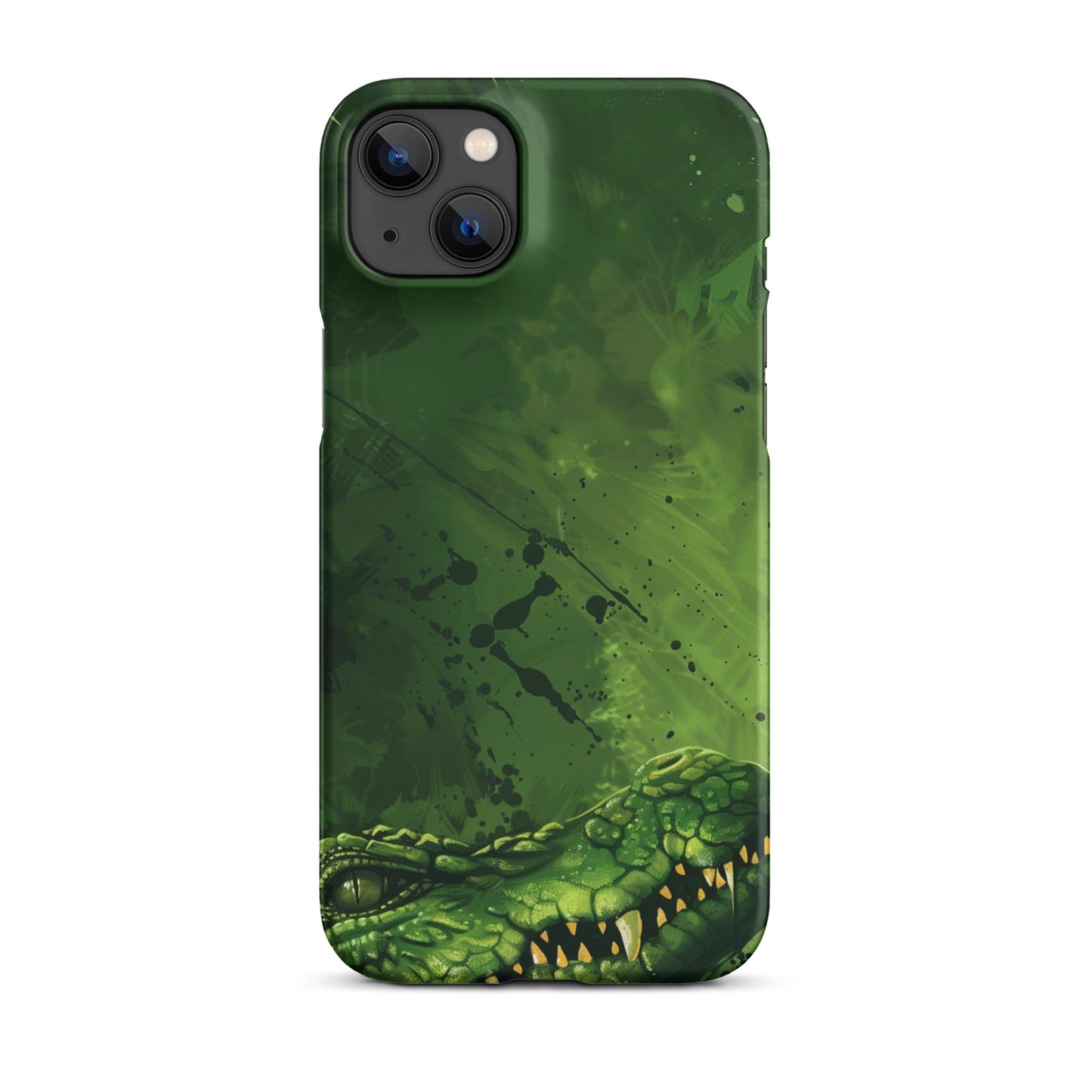 Crocodile Art Phone case for iPhone-25