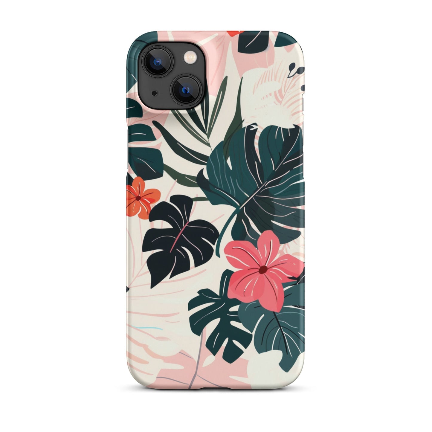 Flower leaves Phone case for iPhone-25