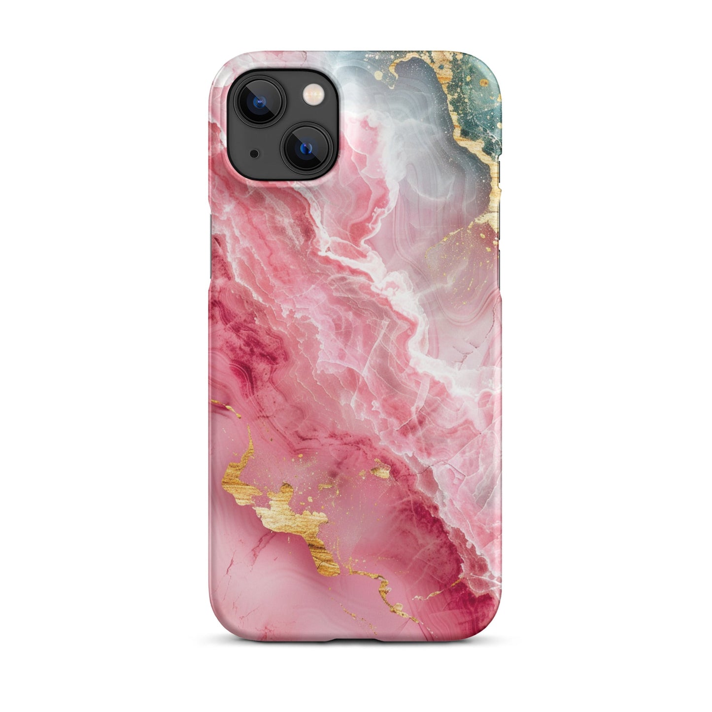 Pink Marble Phone case for iPhone-25