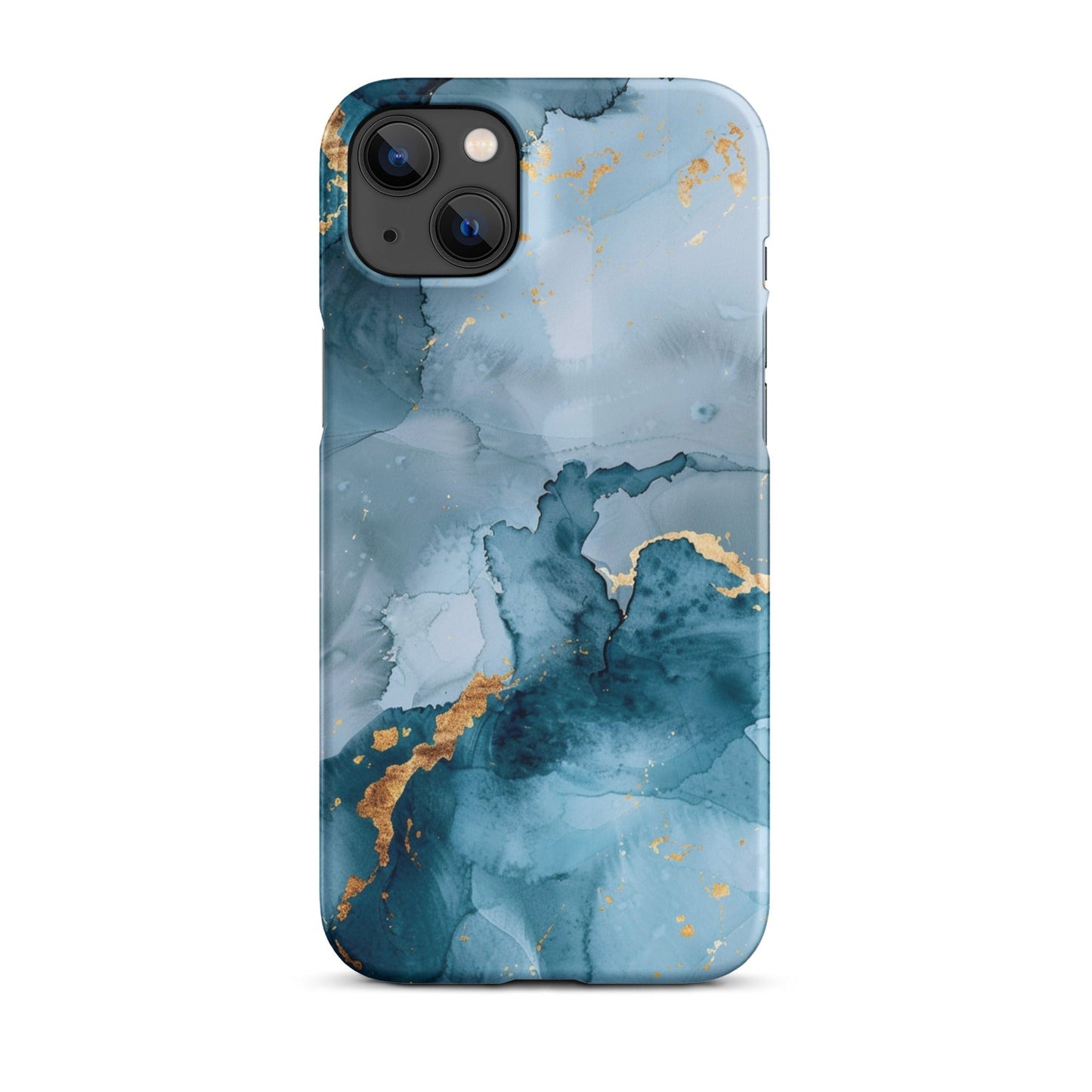 Blue Gold Phone case for iPhone-25