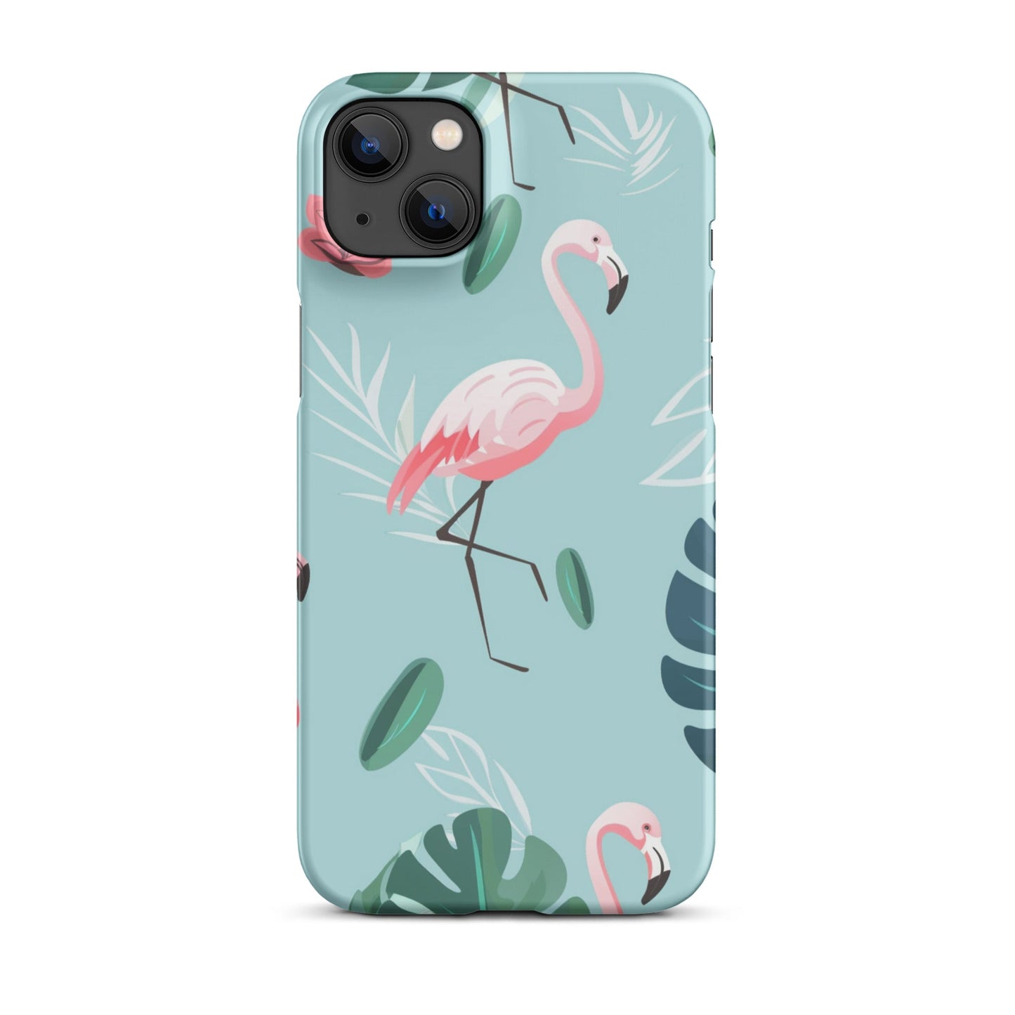 Tropical Flamingo Phone case for iPhone-25