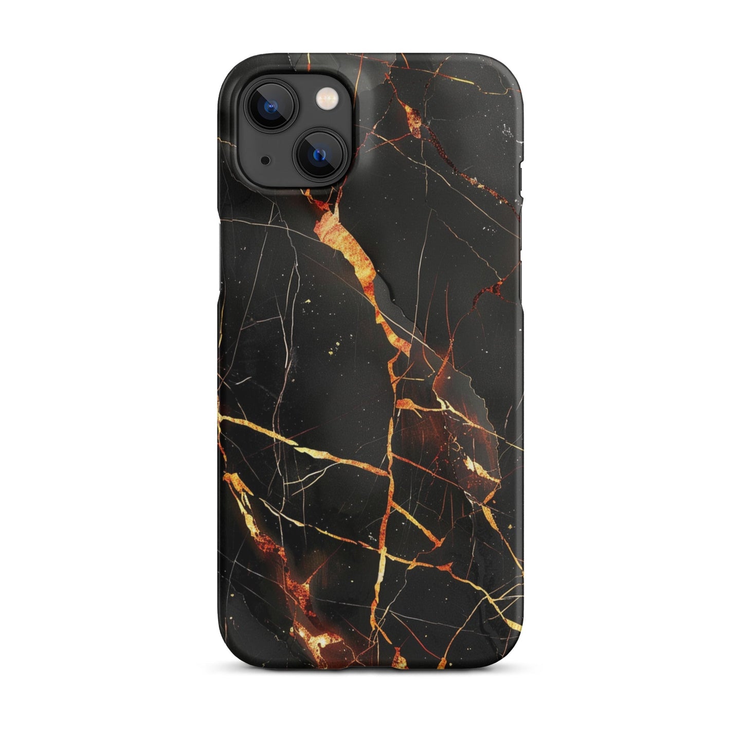 Black Marble Phone case for iPhone-25