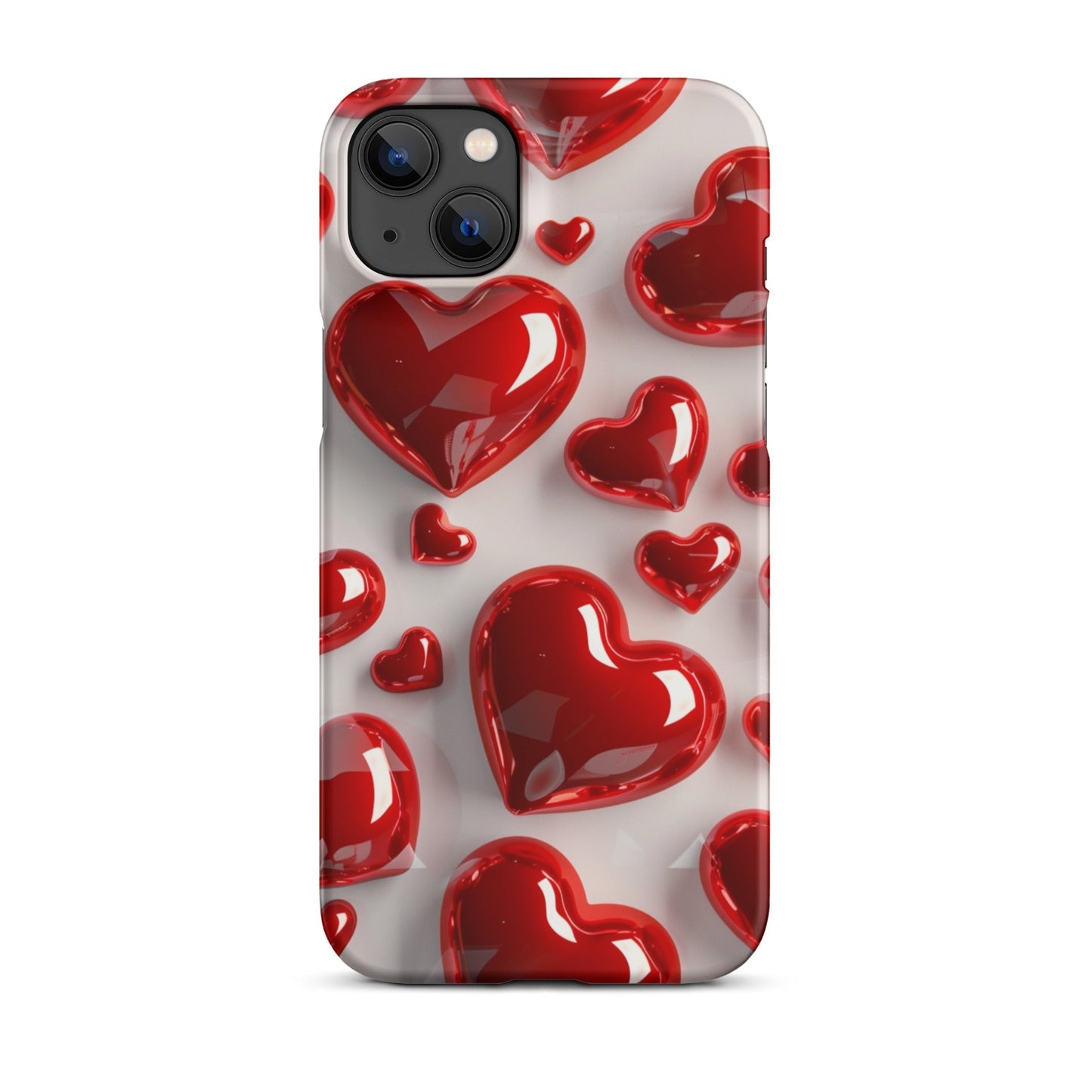 Red Hearts Phone case for iPhone-25