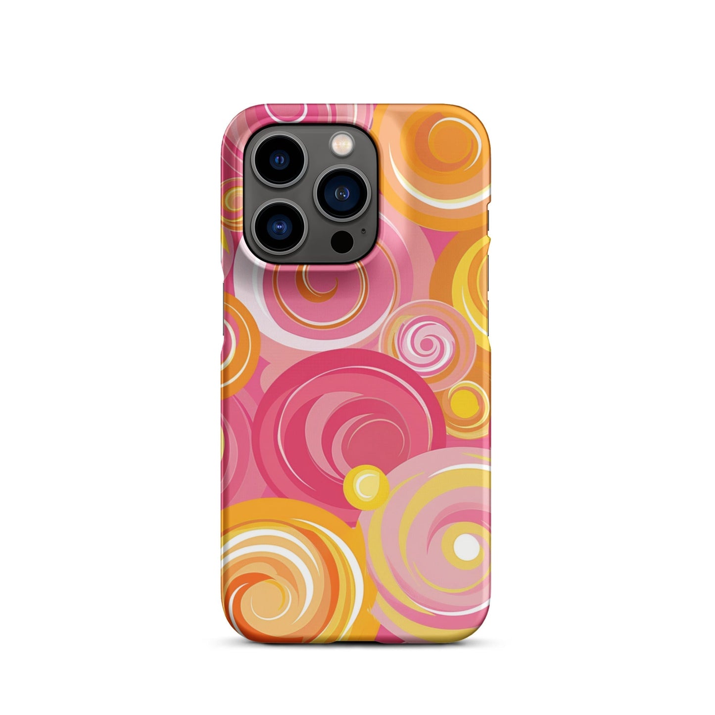 Pink Yellow Phone case for iPhone-28