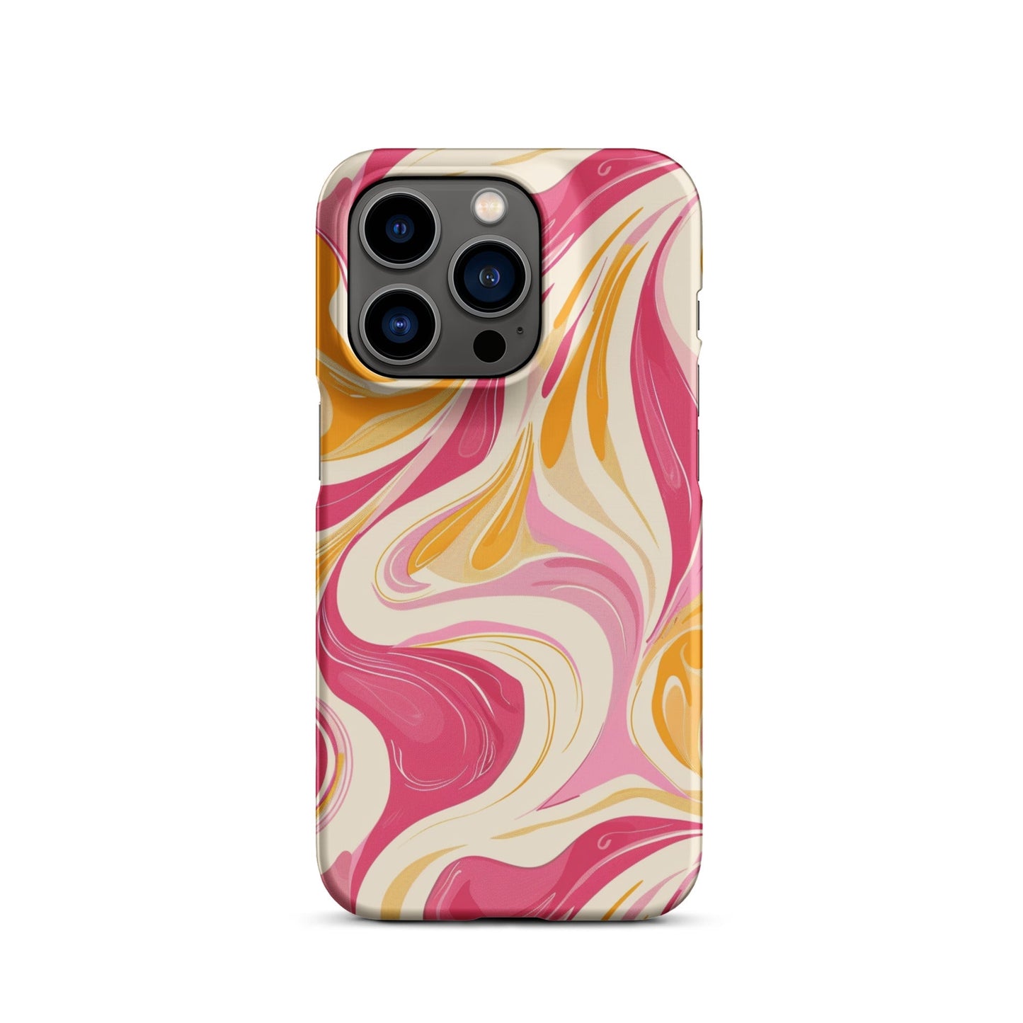 Yellow & Pink Phone Phone  case for iPhone-27