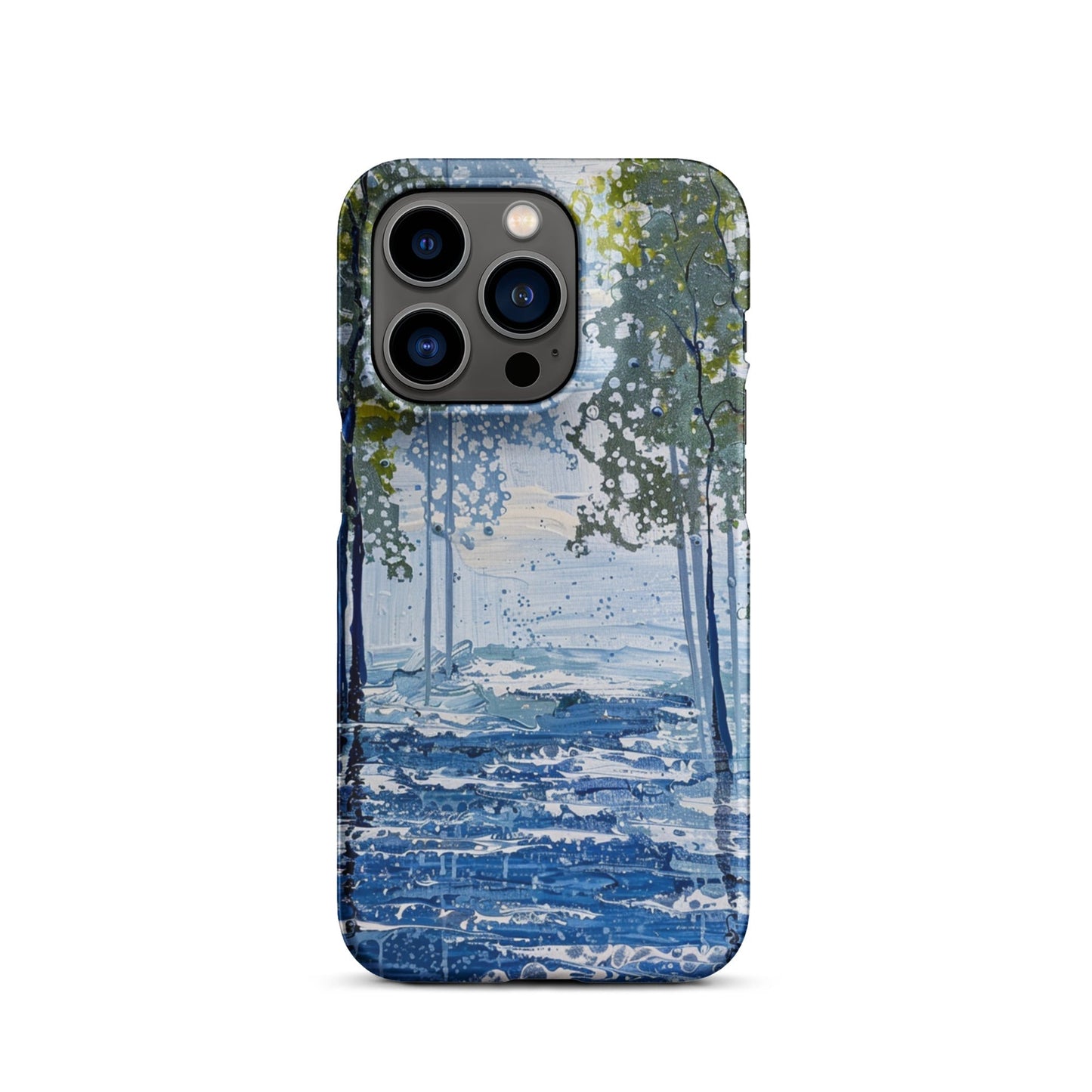 River Trees Phone case for iPhone-27