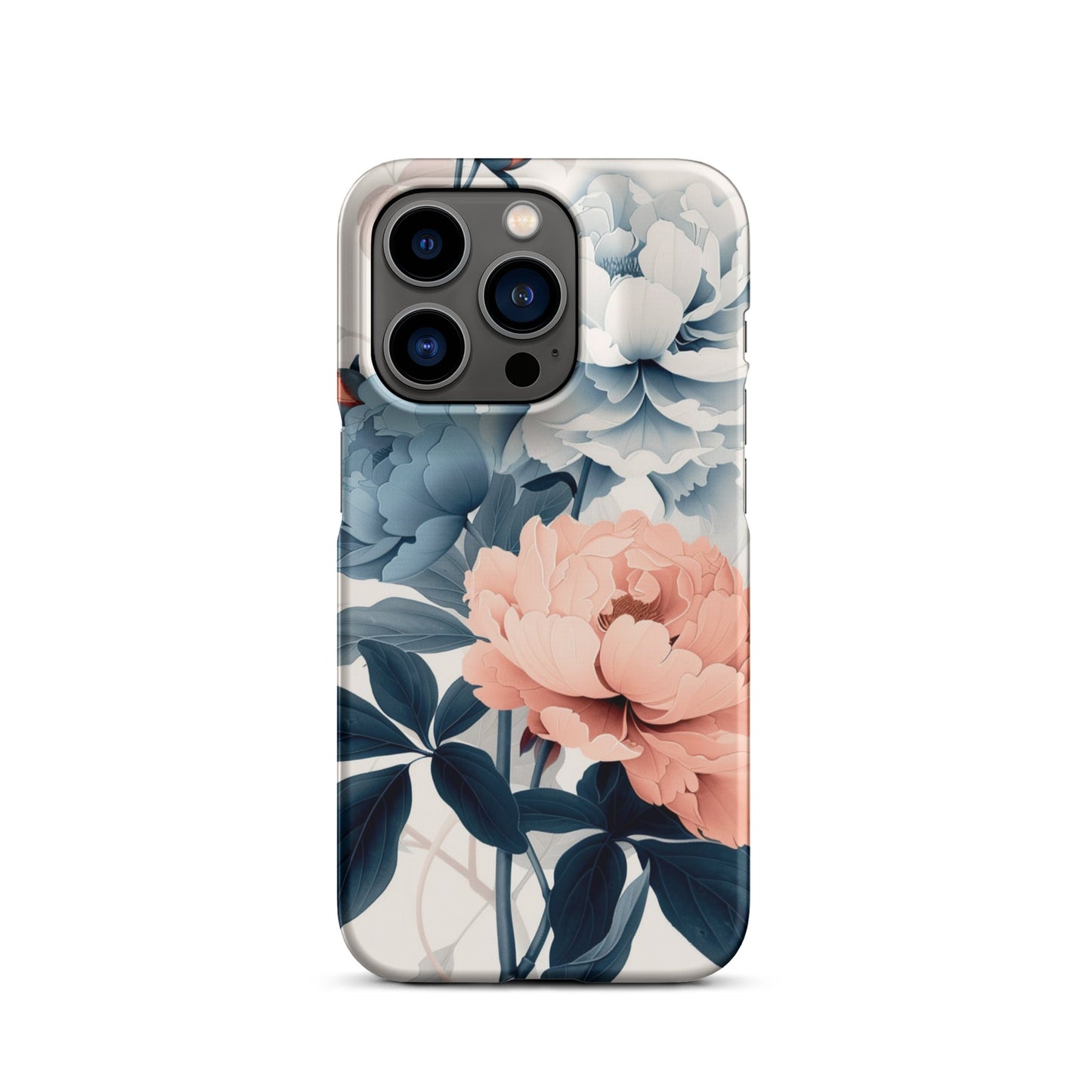 Tricolor Flowers Phone case for iPhone-27