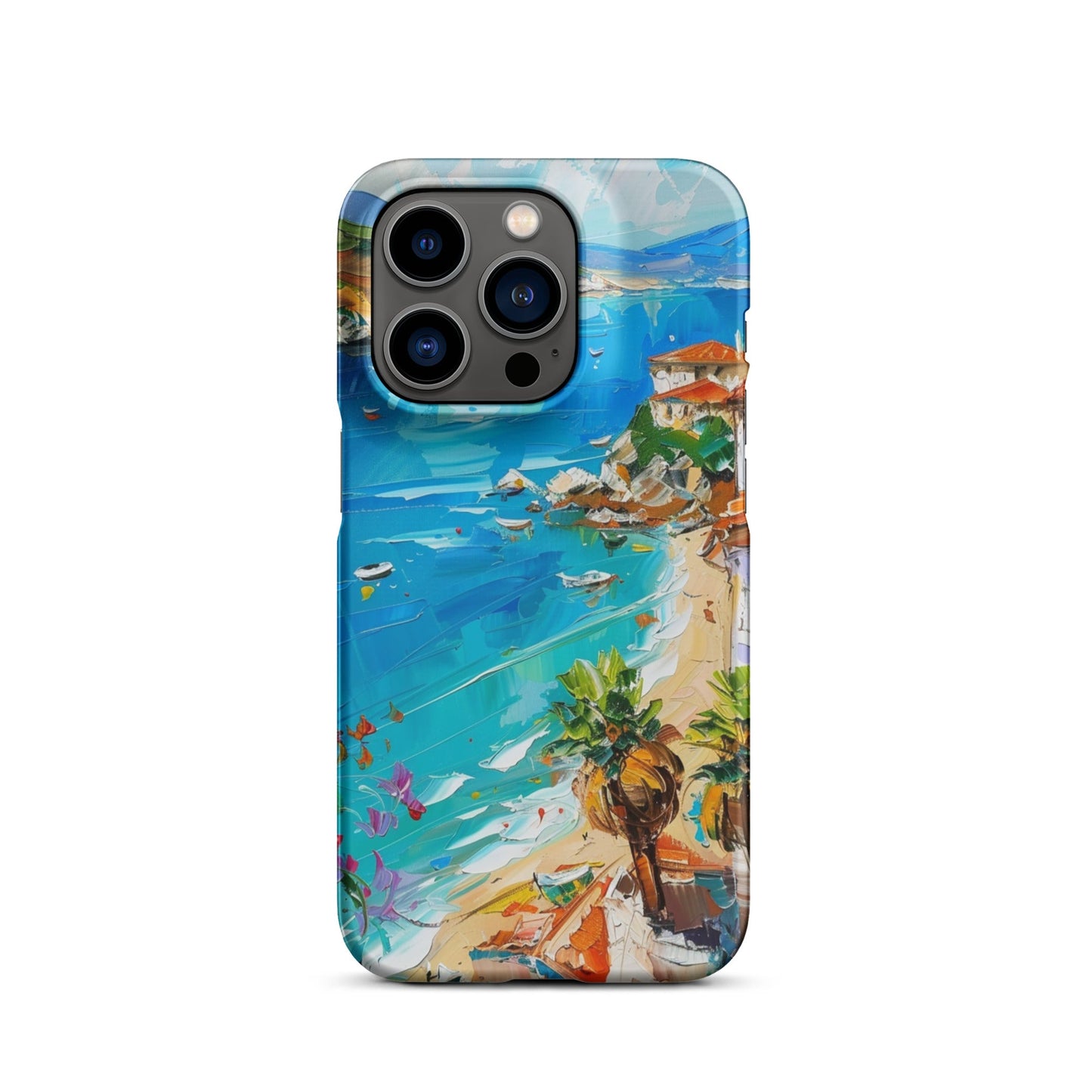 Mediterranean Beach Phone case for iPhone-27