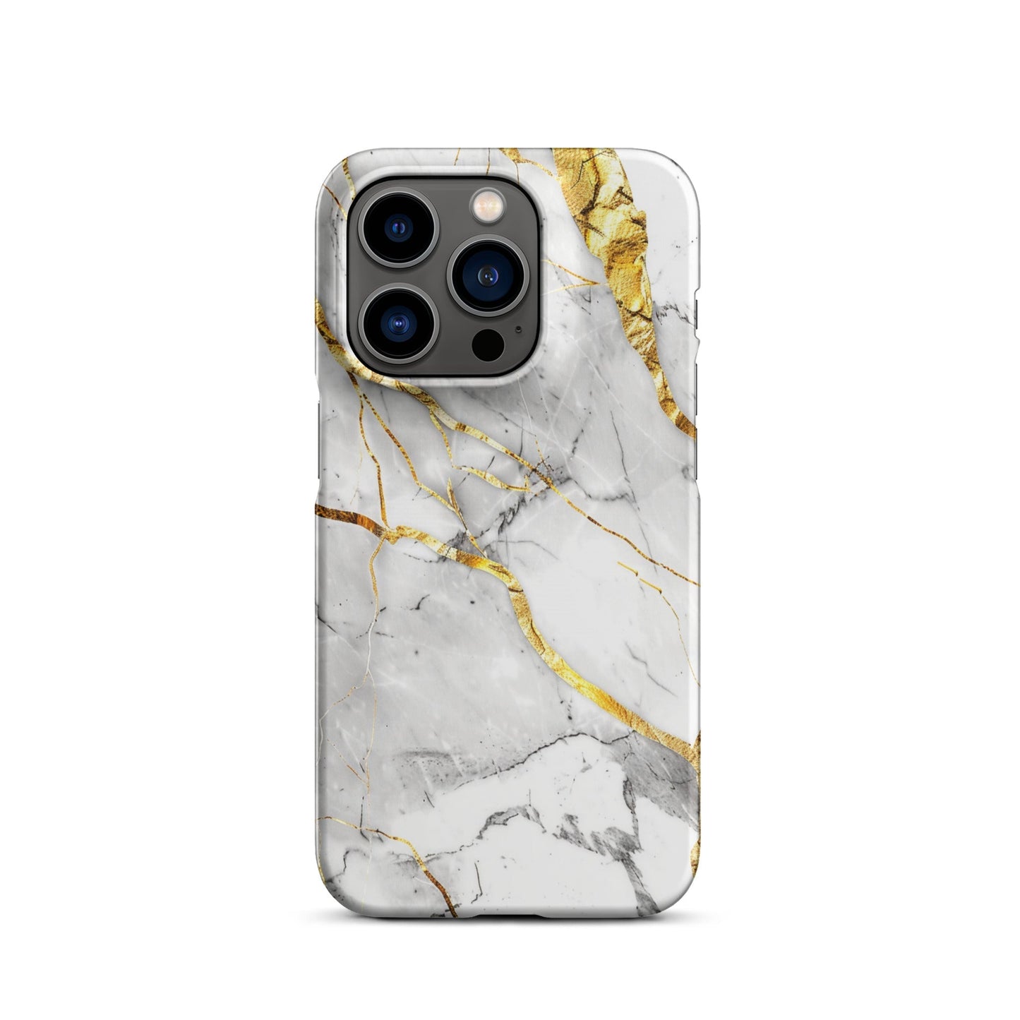 White Marble Phone case for iPhone-27