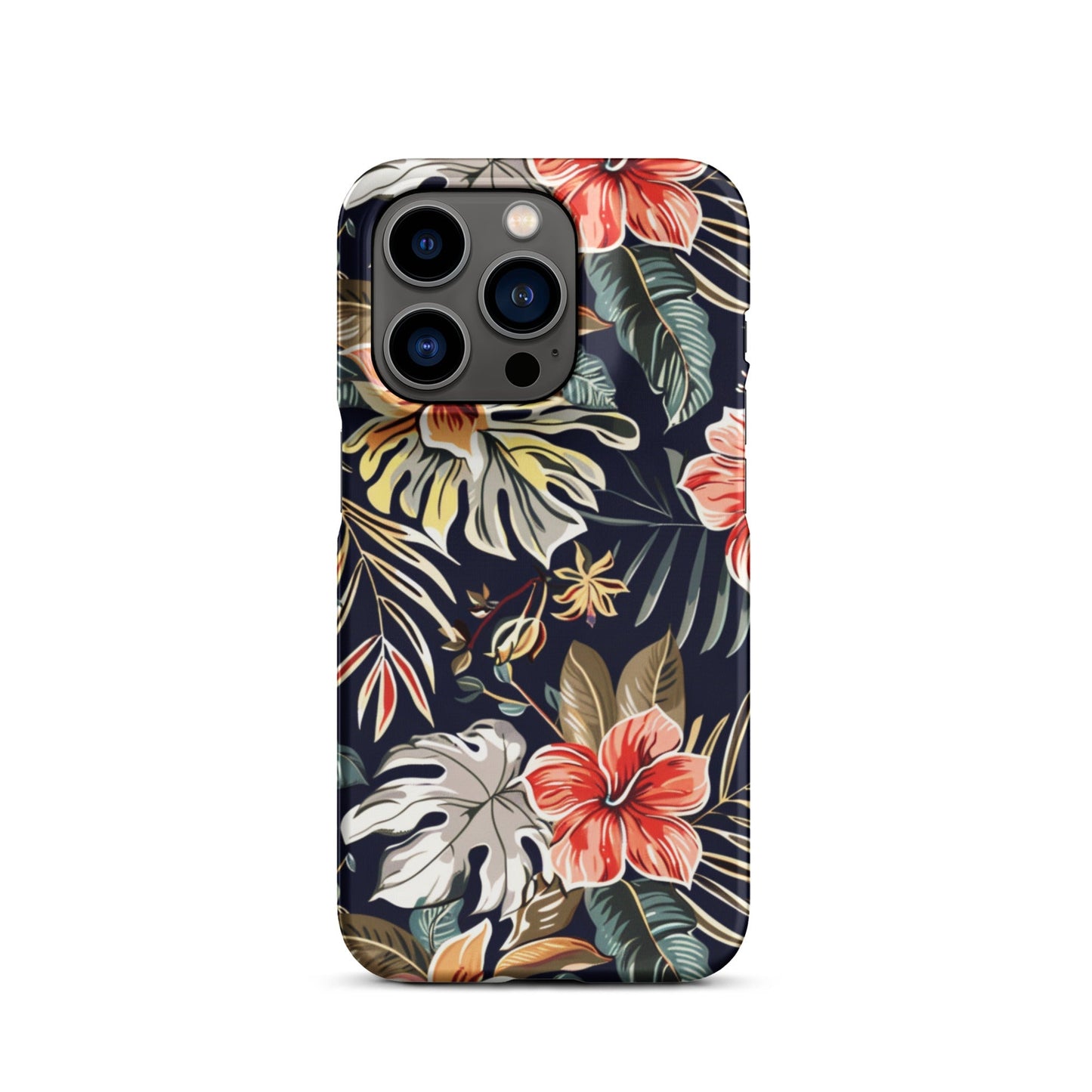 Tropical Floral Phone case for iPhone-27