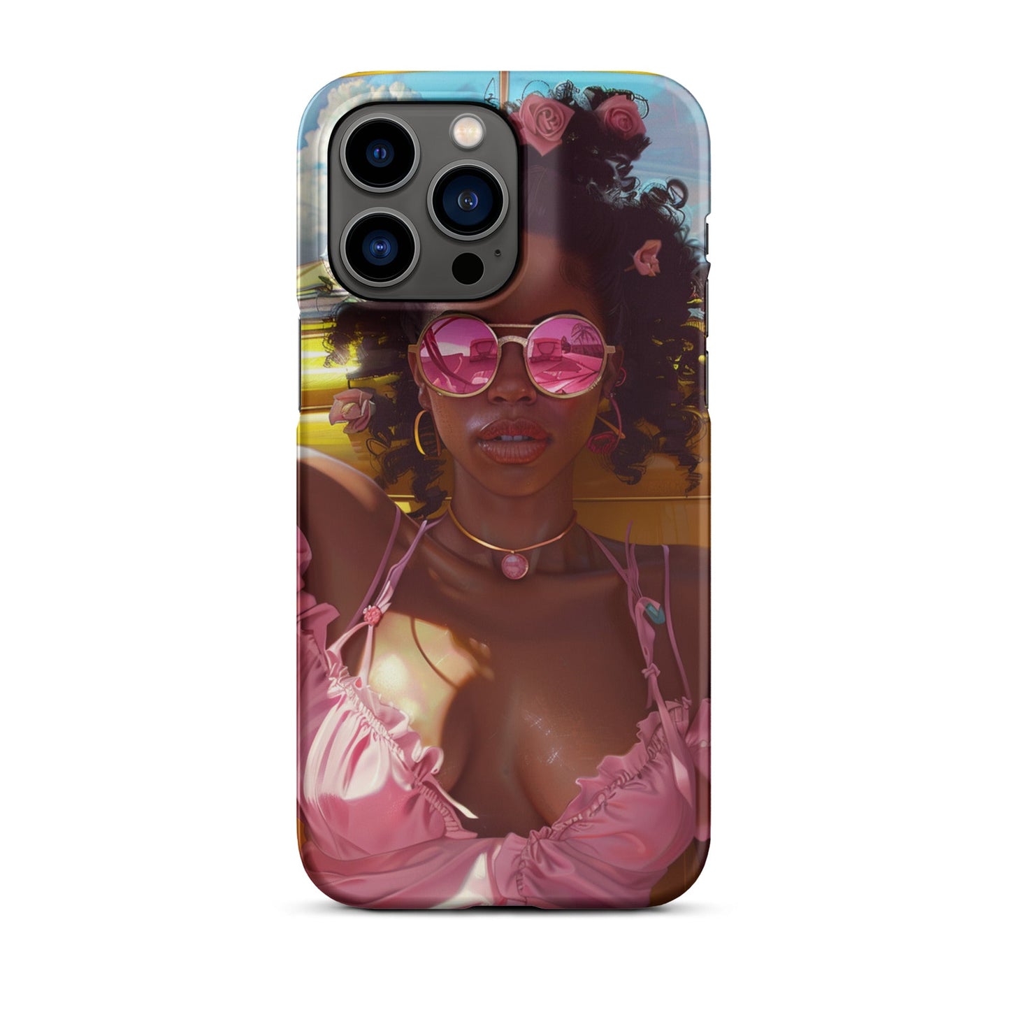 Black Girl Fashionista Phone case for iPhone-29