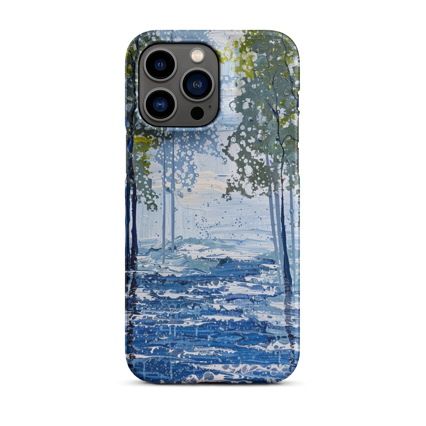 River Trees Phone case for iPhone-29