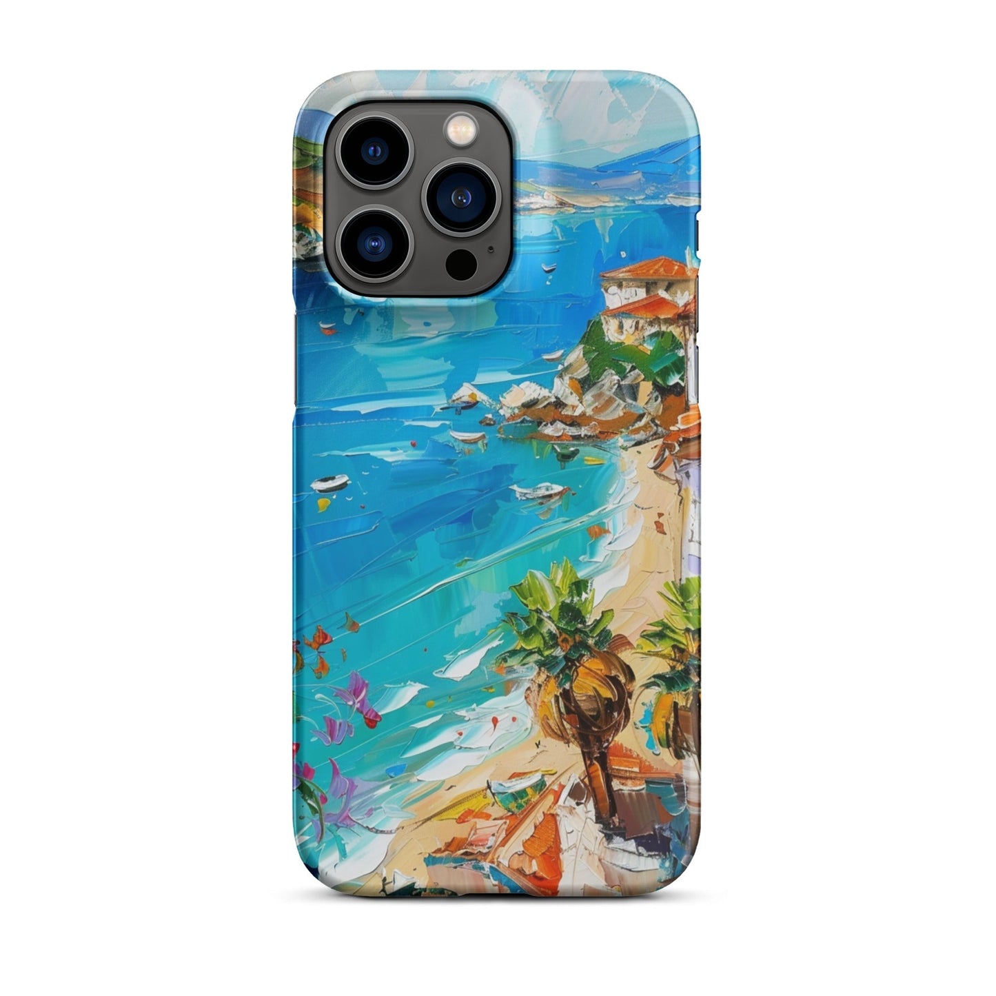 Mediterranean Beach Phone case for iPhone-29