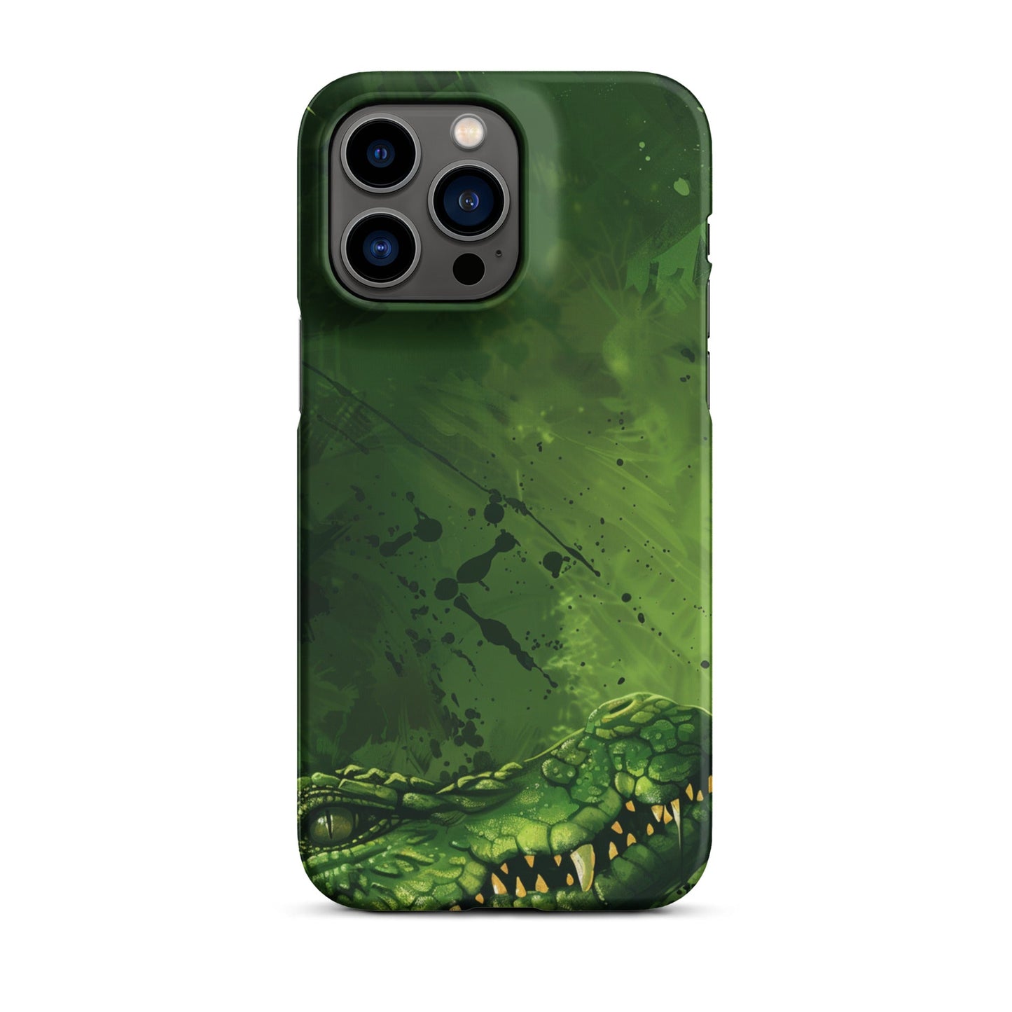 Crocodile Art Phone case for iPhone-29