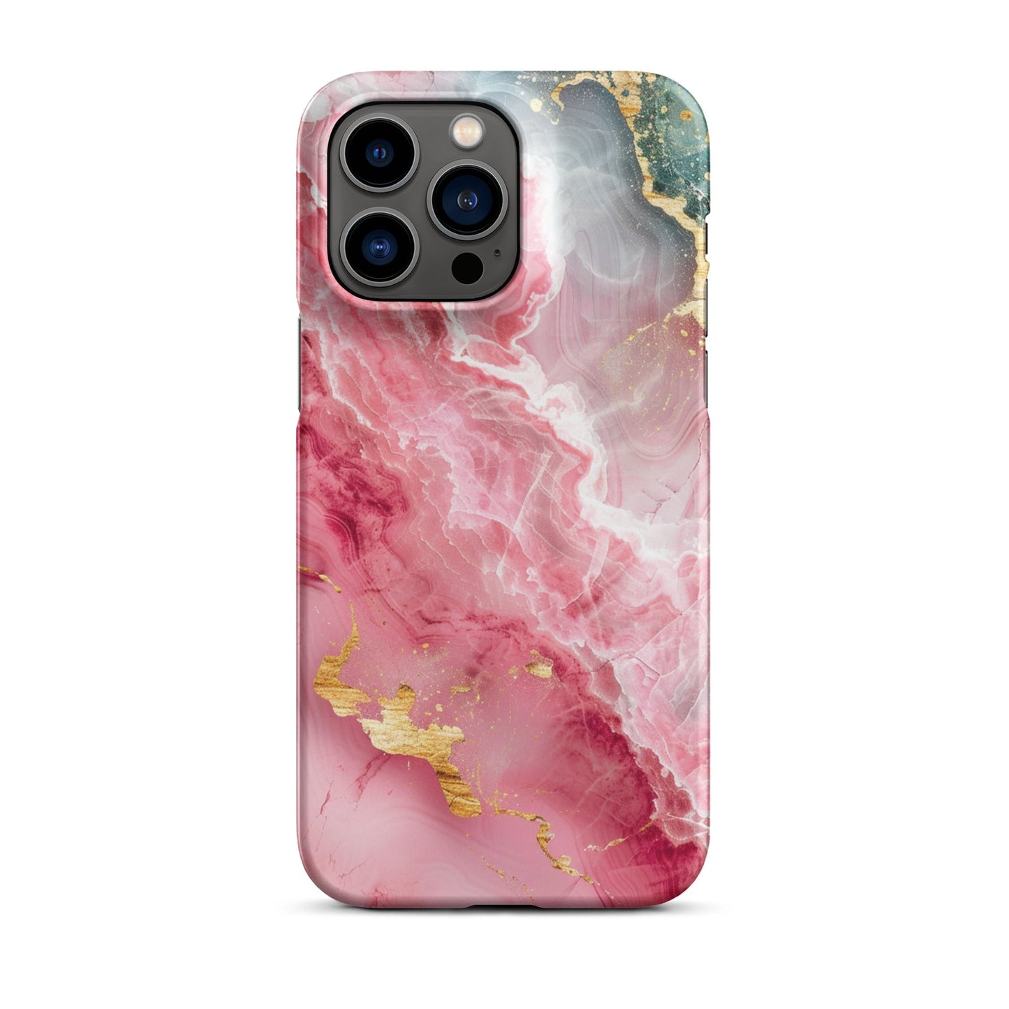 Pink Marble Phone case for iPhone-29