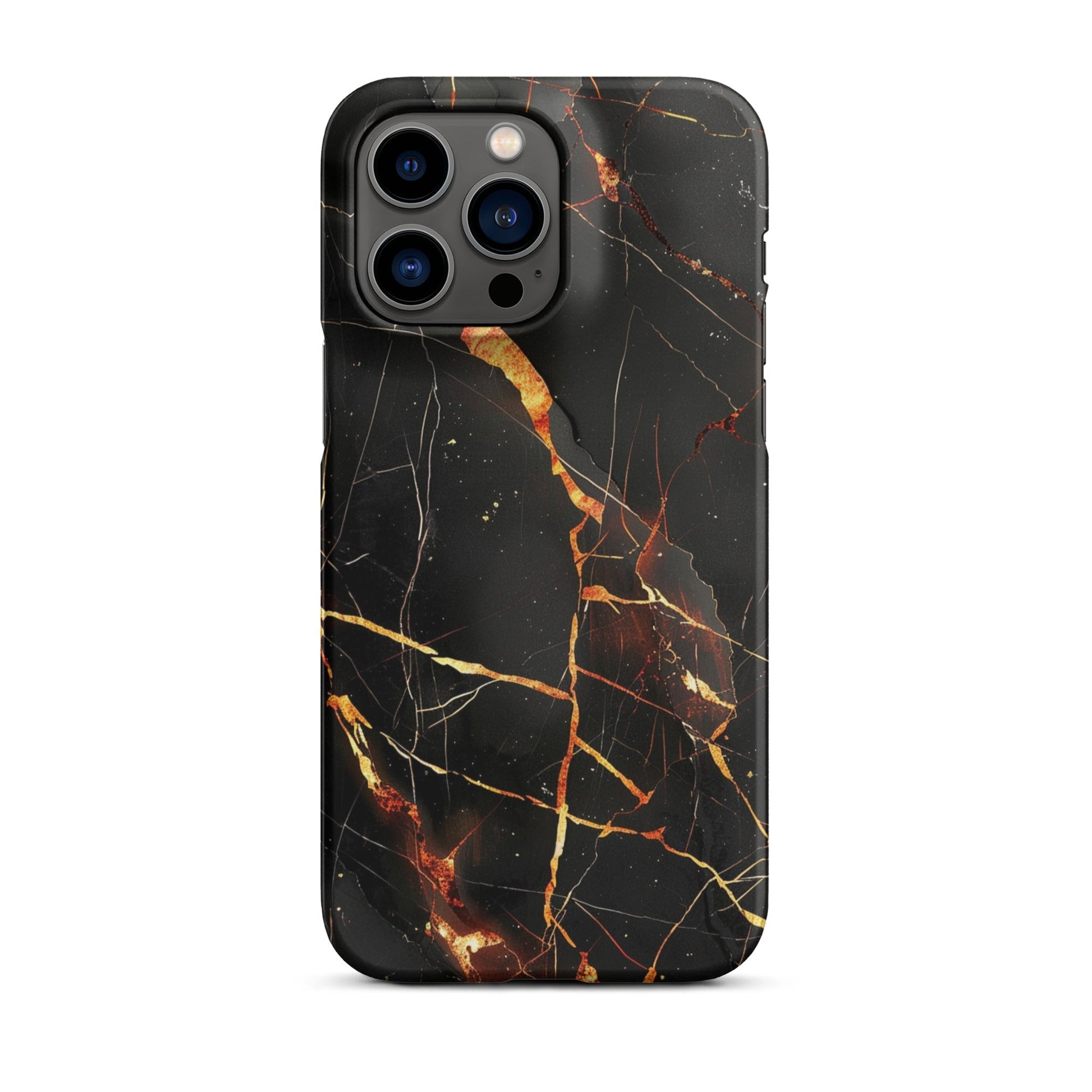 Black Marble Phone case for iPhone-29