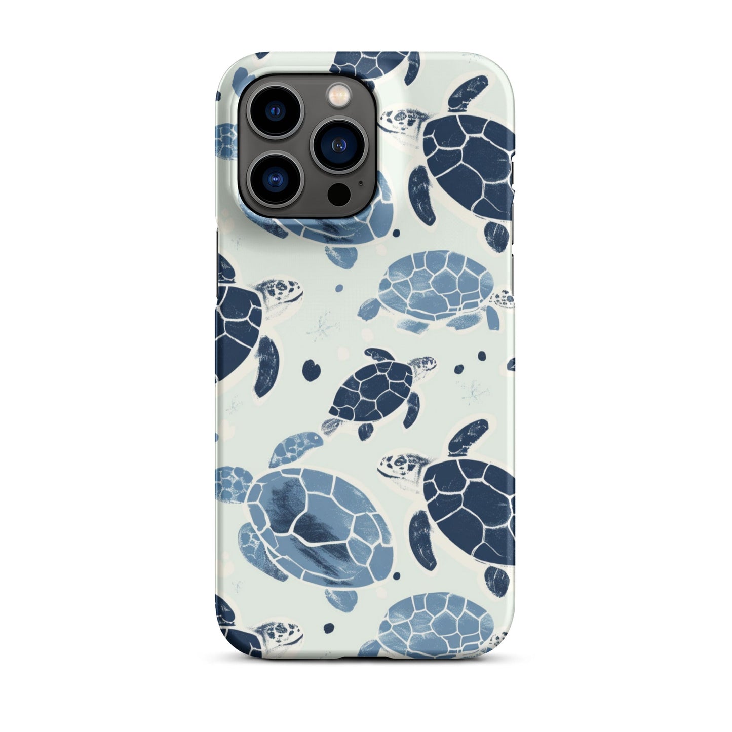 Blue Turtle Phone case for iPhone-29