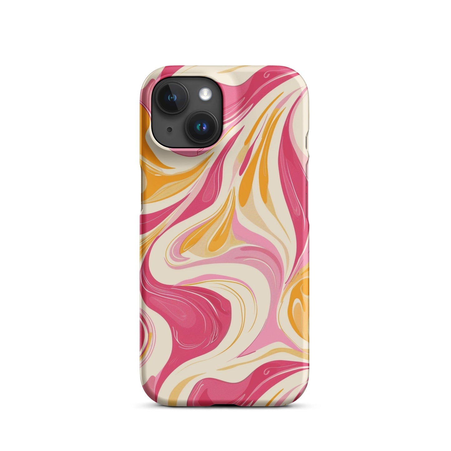 Yellow & Pink Phone Phone  case for iPhone-31