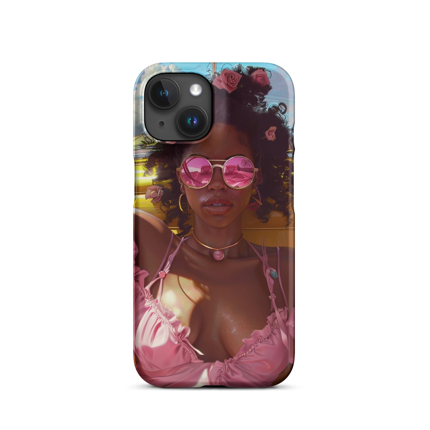 Black Girl Fashionista Phone case for iPhone-31