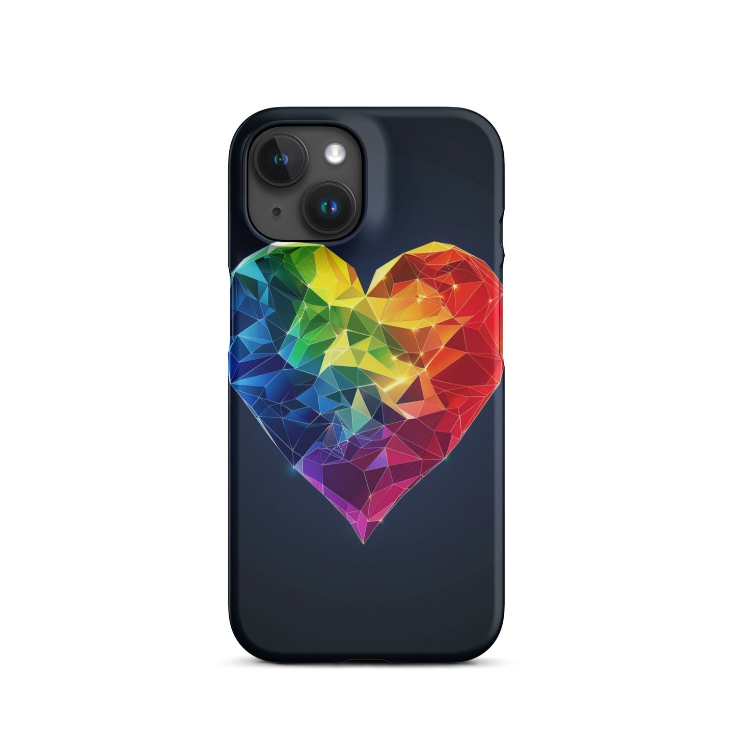 Ranbow Heart Phone case for iPhone-31