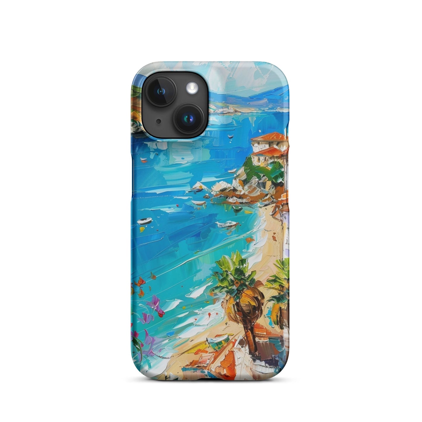 Mediterranean Beach Phone case for iPhone-31