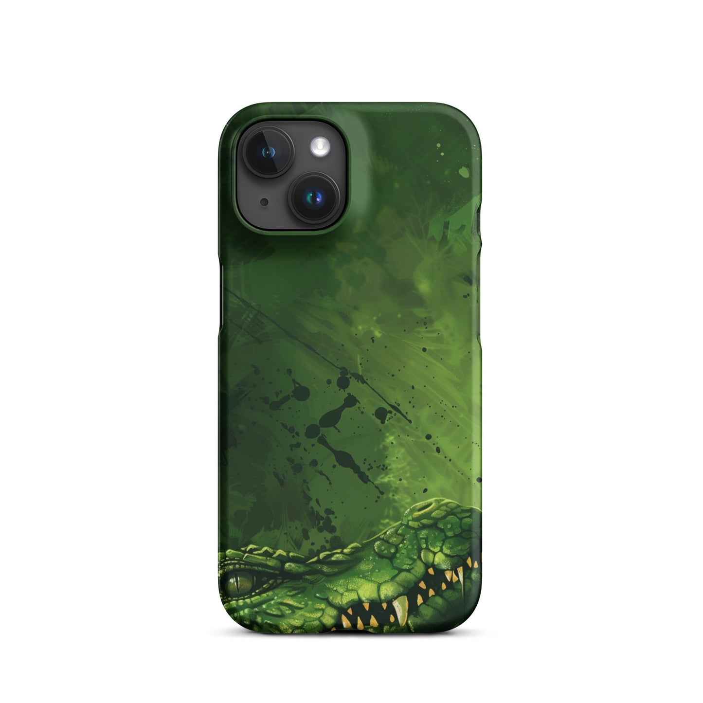 Crocodile Art Phone case for iPhone-31