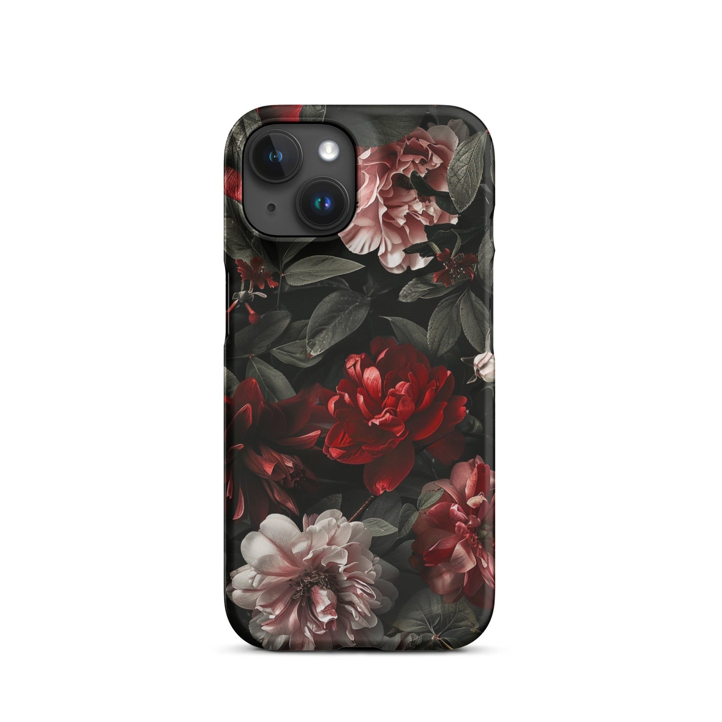 Pink Red Floral Phone case for iPhone-31