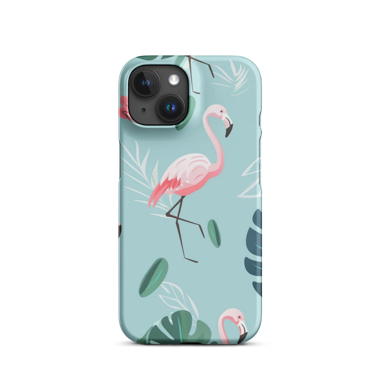 Tropical Flamingo Phone case for iPhone-31