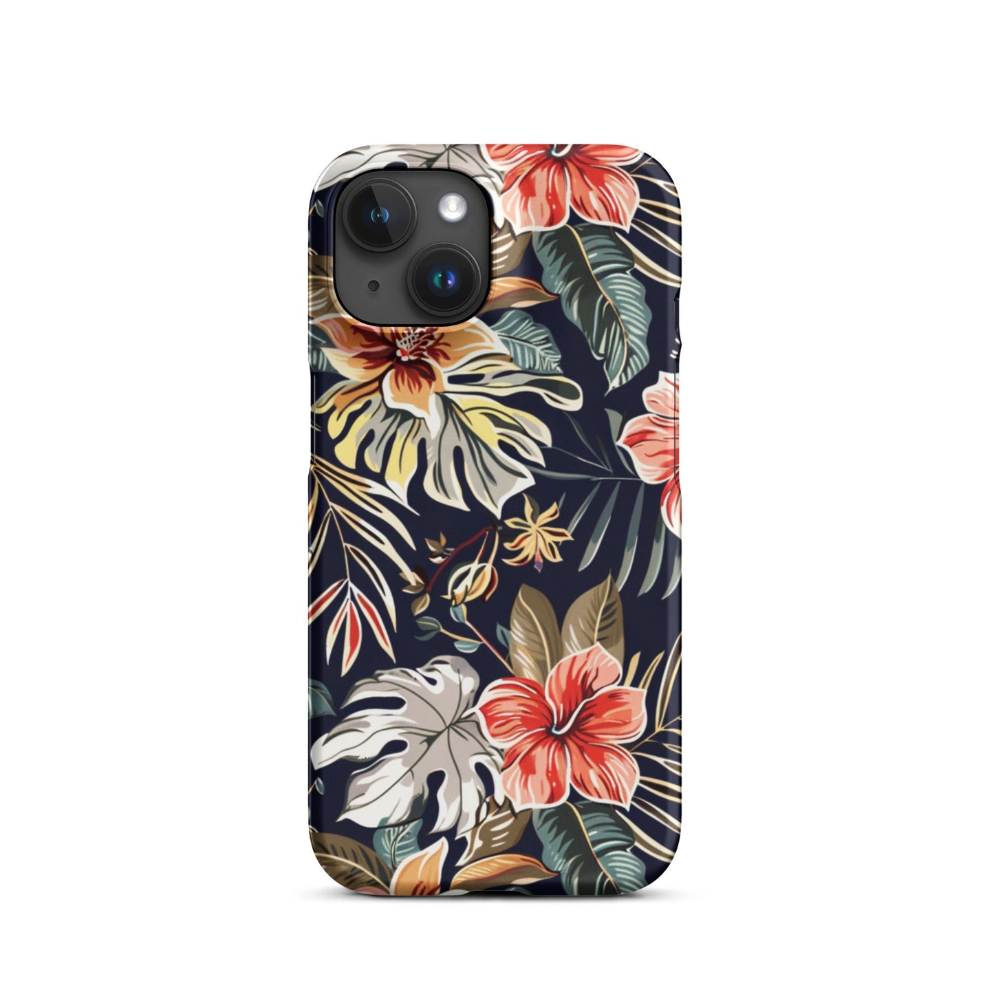 Tropical Floral Phone case for iPhone-31