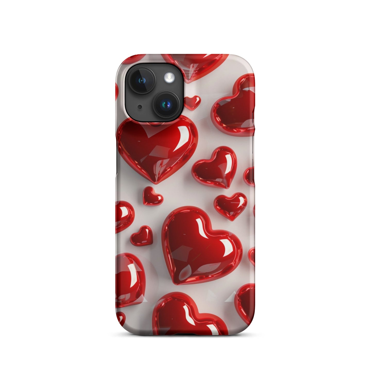 Red Hearts Phone case for iPhone-31