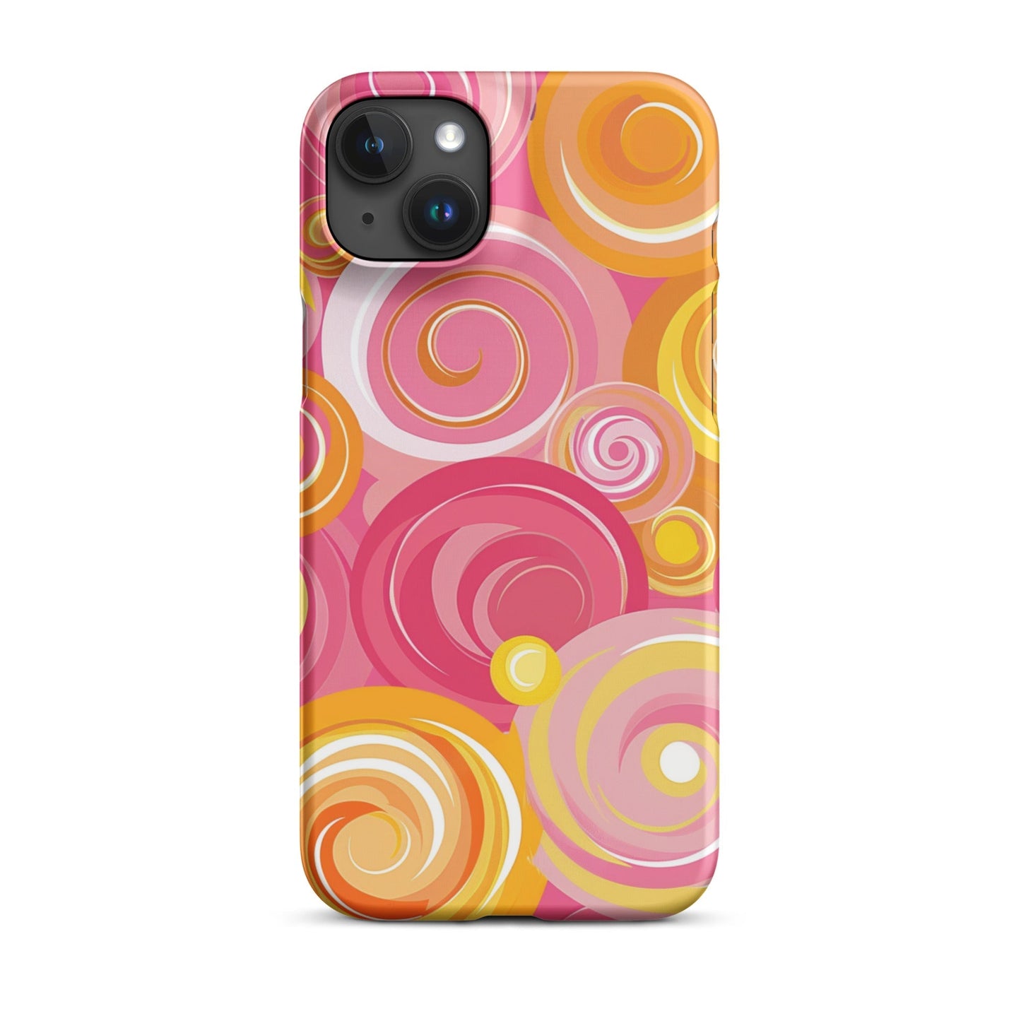 Pink Yellow Phone case for iPhone-34