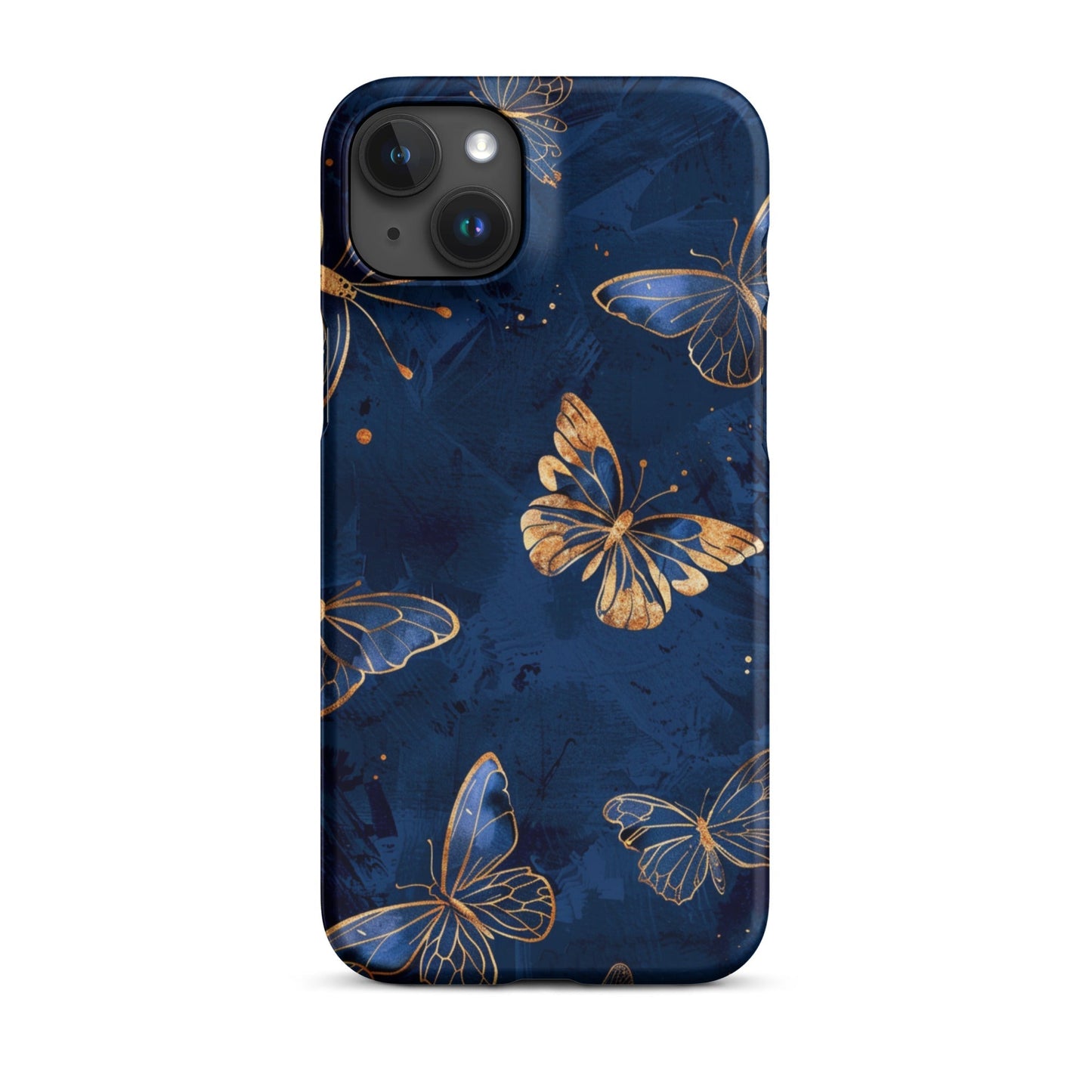 Blue Butterflies Phone case for iPhone-34