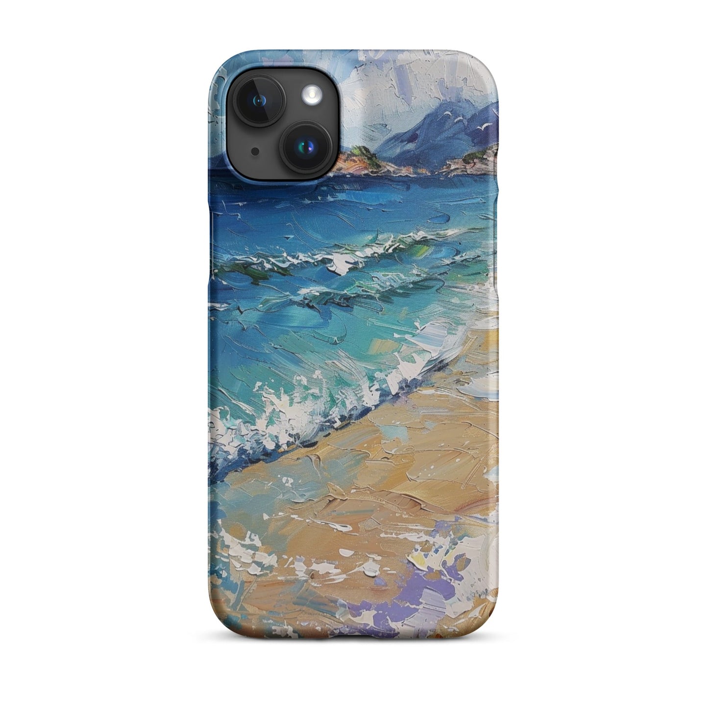 Beach Painting Phone case for iPhone-33