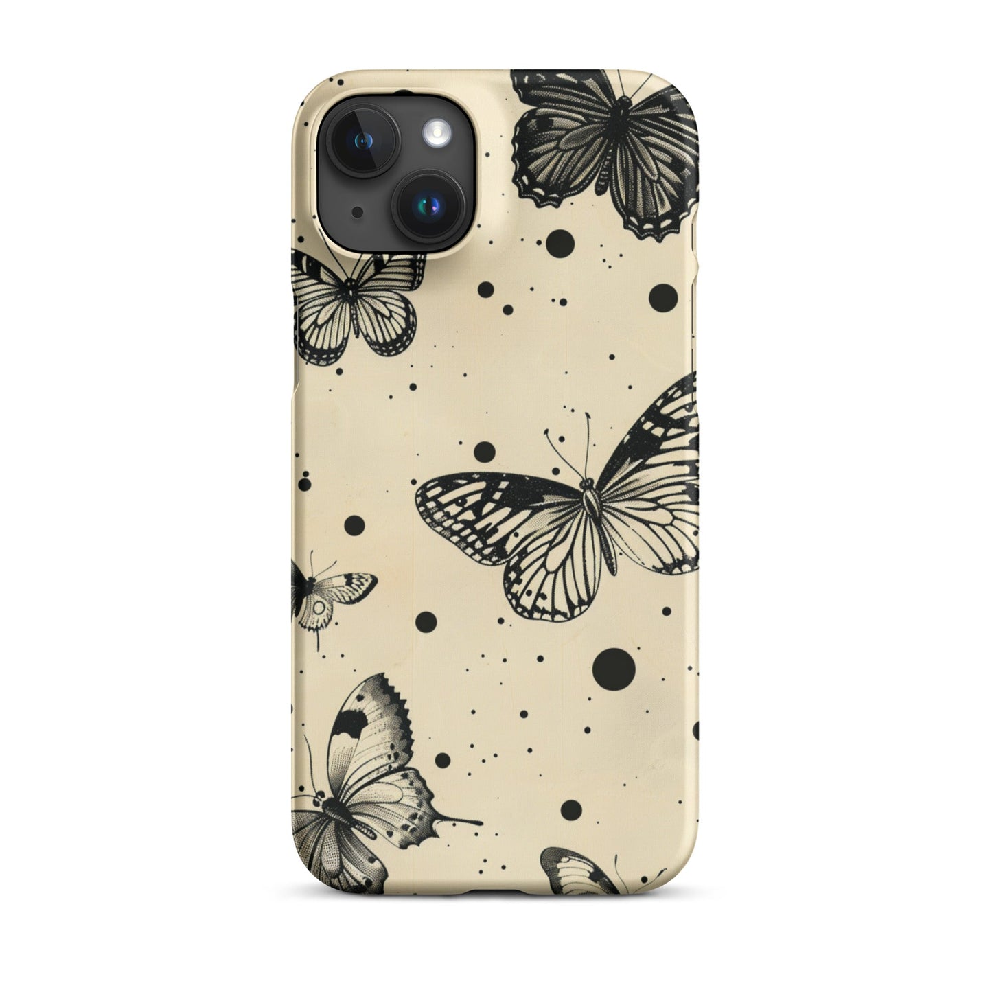 Vinatge Butterflies Phone case for iPhone-33