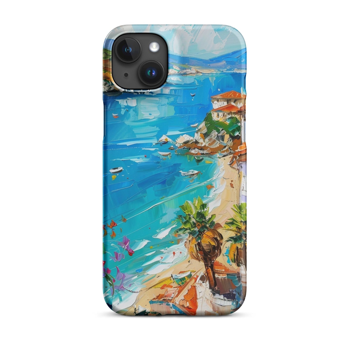 Mediterranean Beach Phone case for iPhone-33