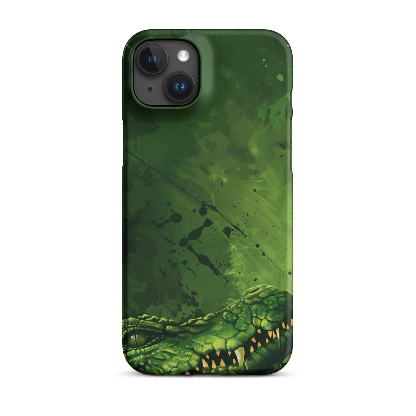 Crocodile Art Phone case for iPhone-33