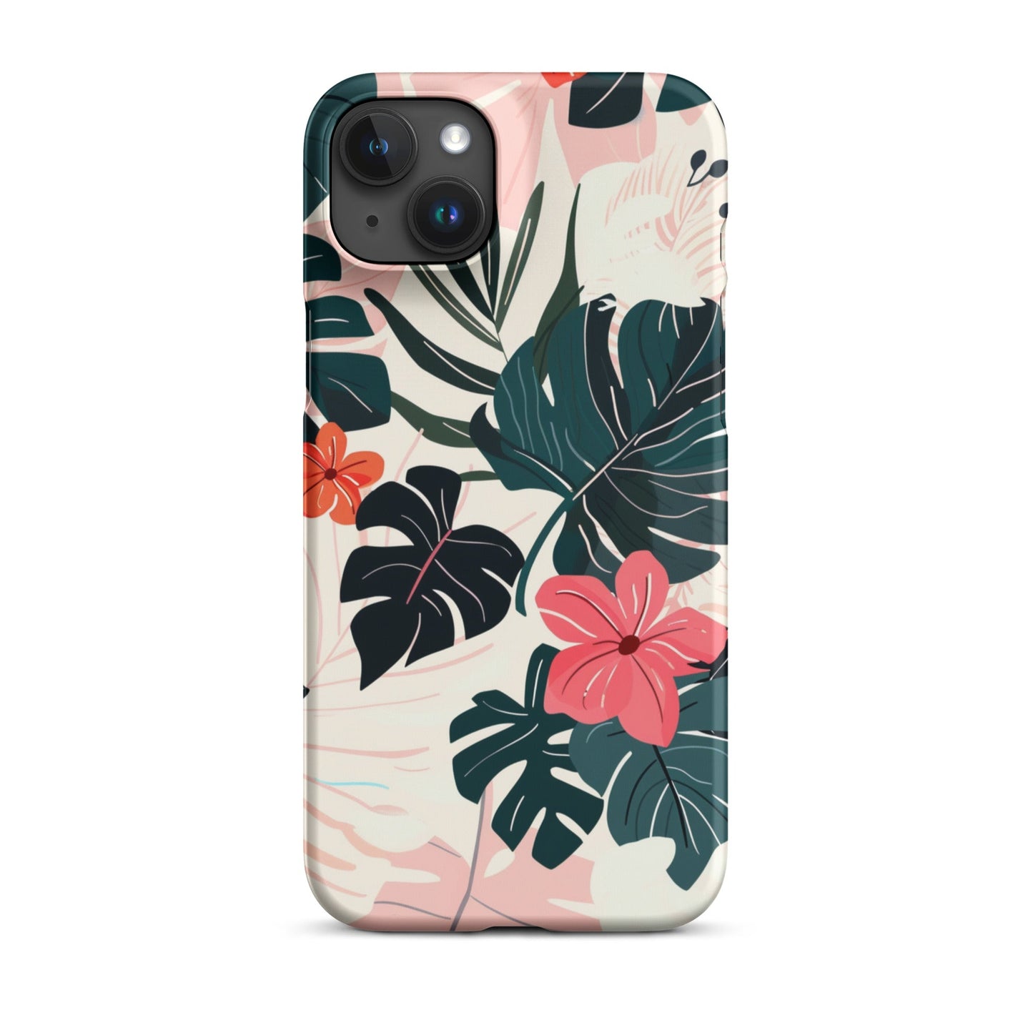 Flower leaves Phone case for iPhone-33