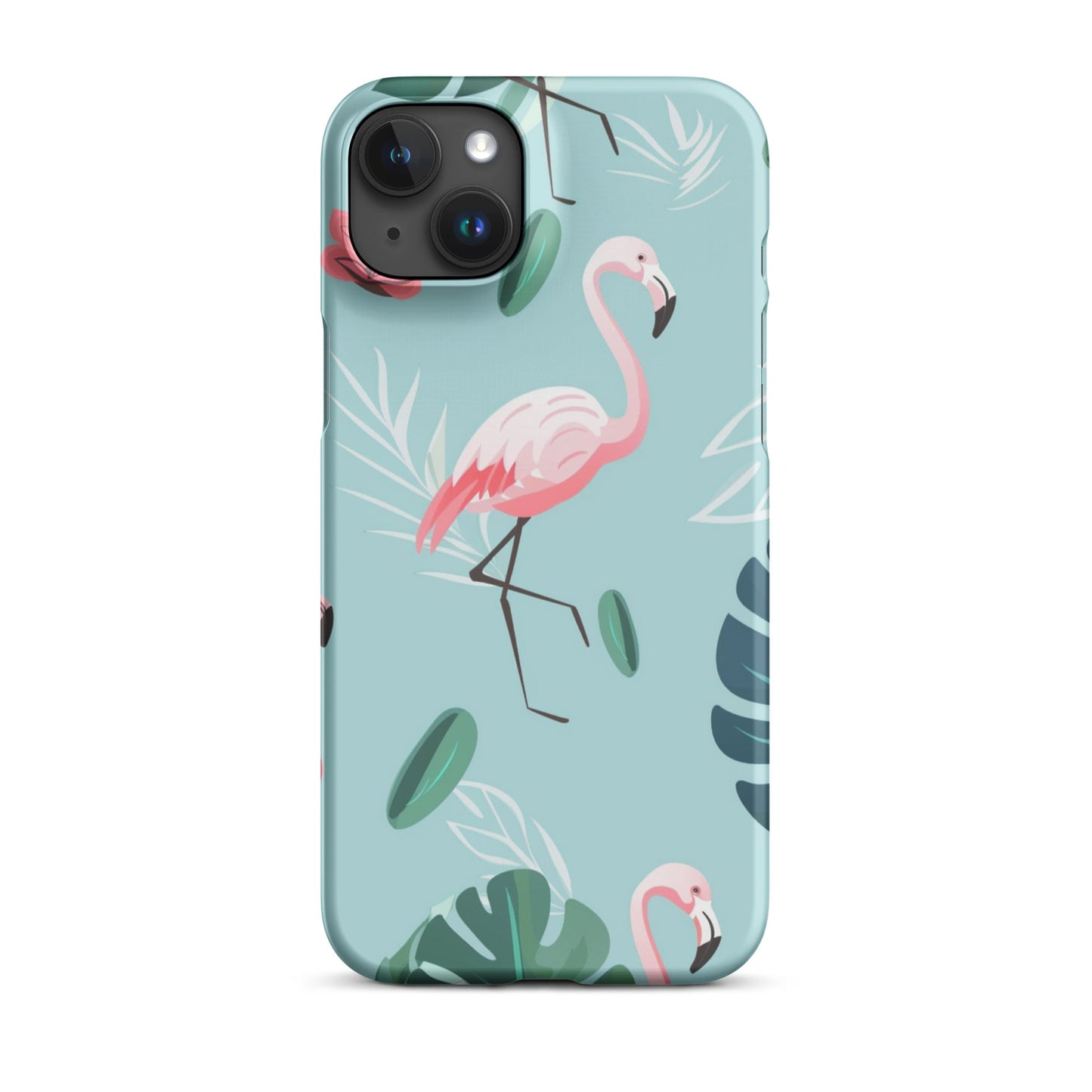 Tropical Flamingo Phone case for iPhone-33