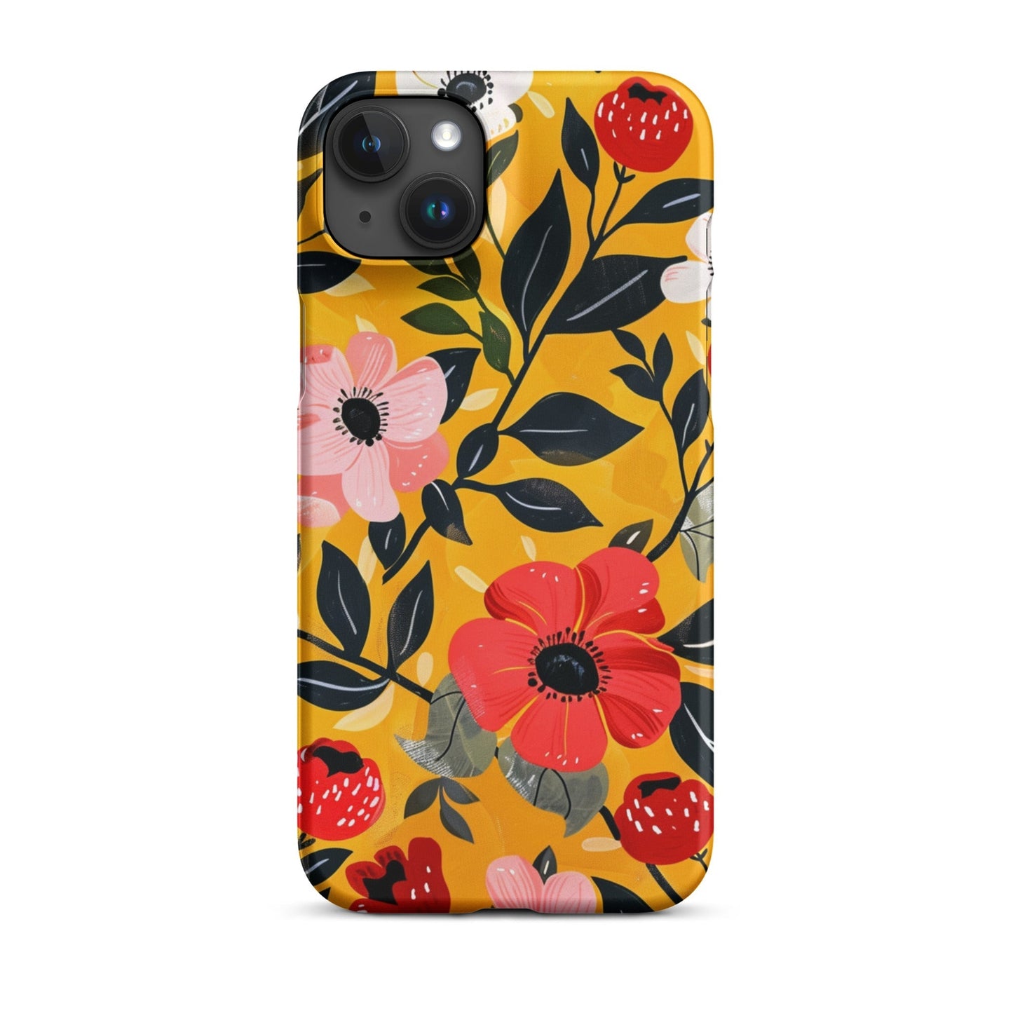 Floral 3 Phone case for iPhone-33