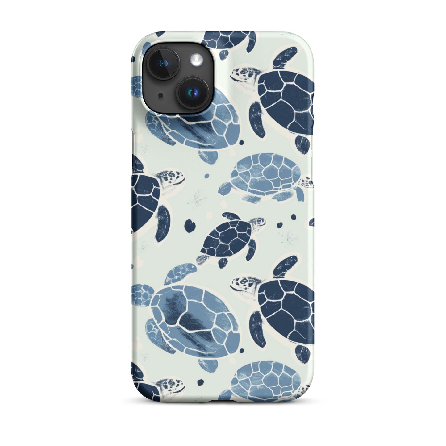 Blue Turtle Phone case for iPhone-33