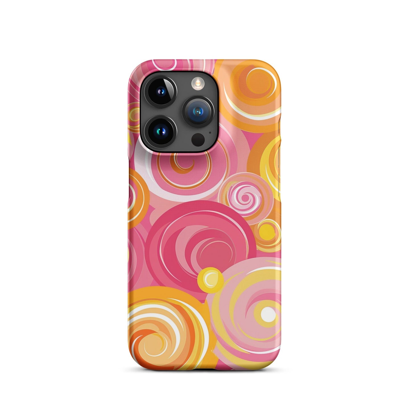 Pink Yellow Phone case for iPhone-36