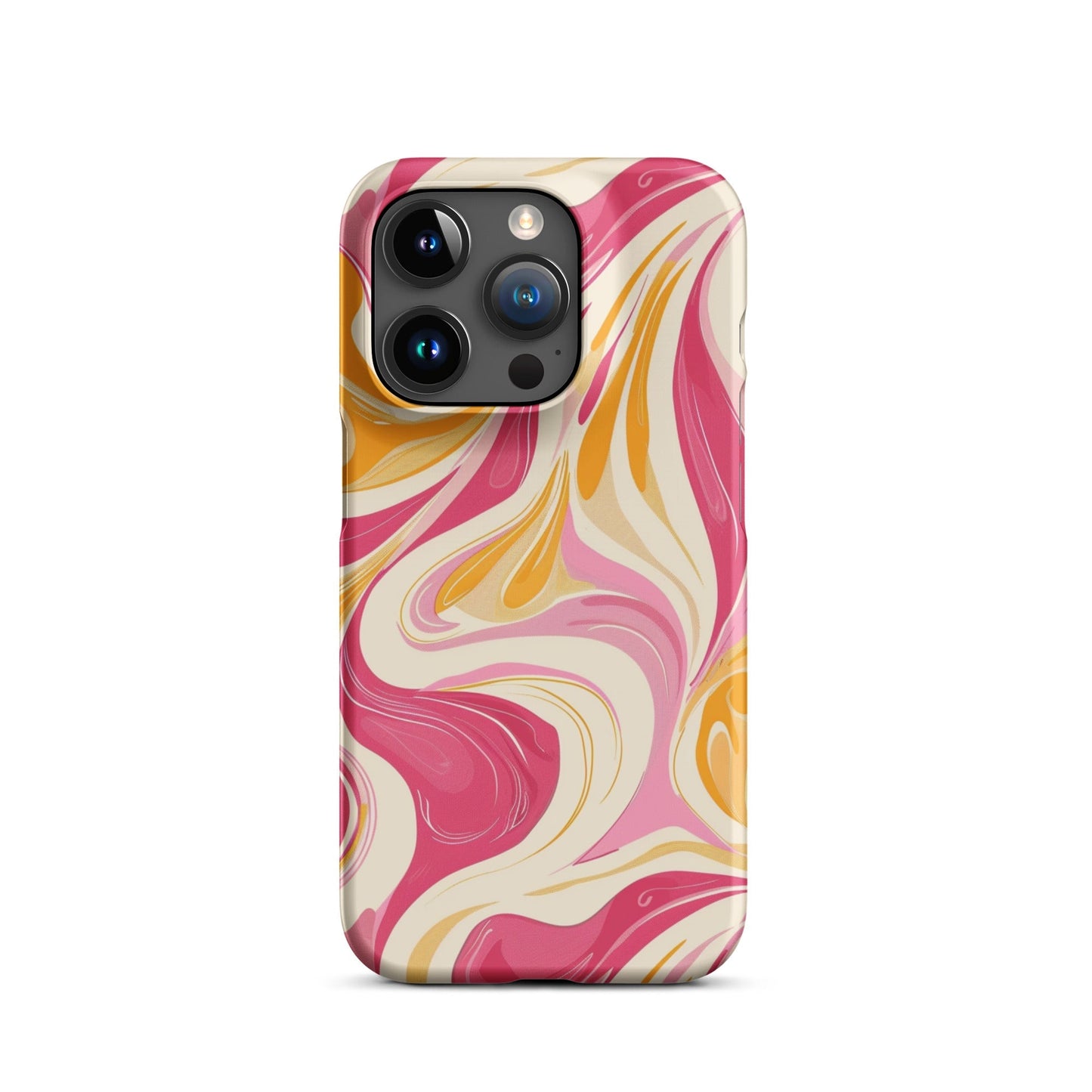 Yellow & Pink Phone Phone  case for iPhone-35