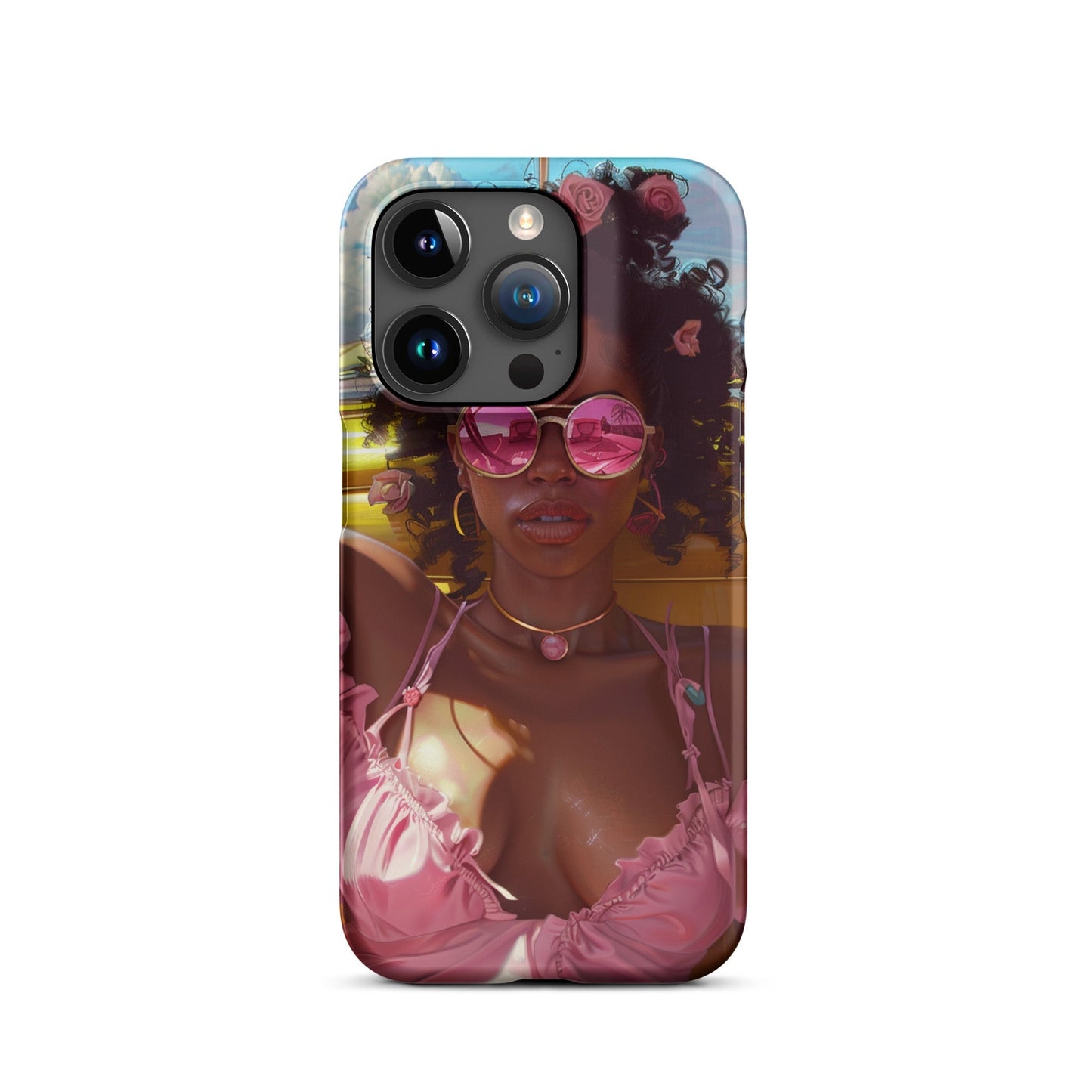 Black Girl Fashionista Phone case for iPhone-35