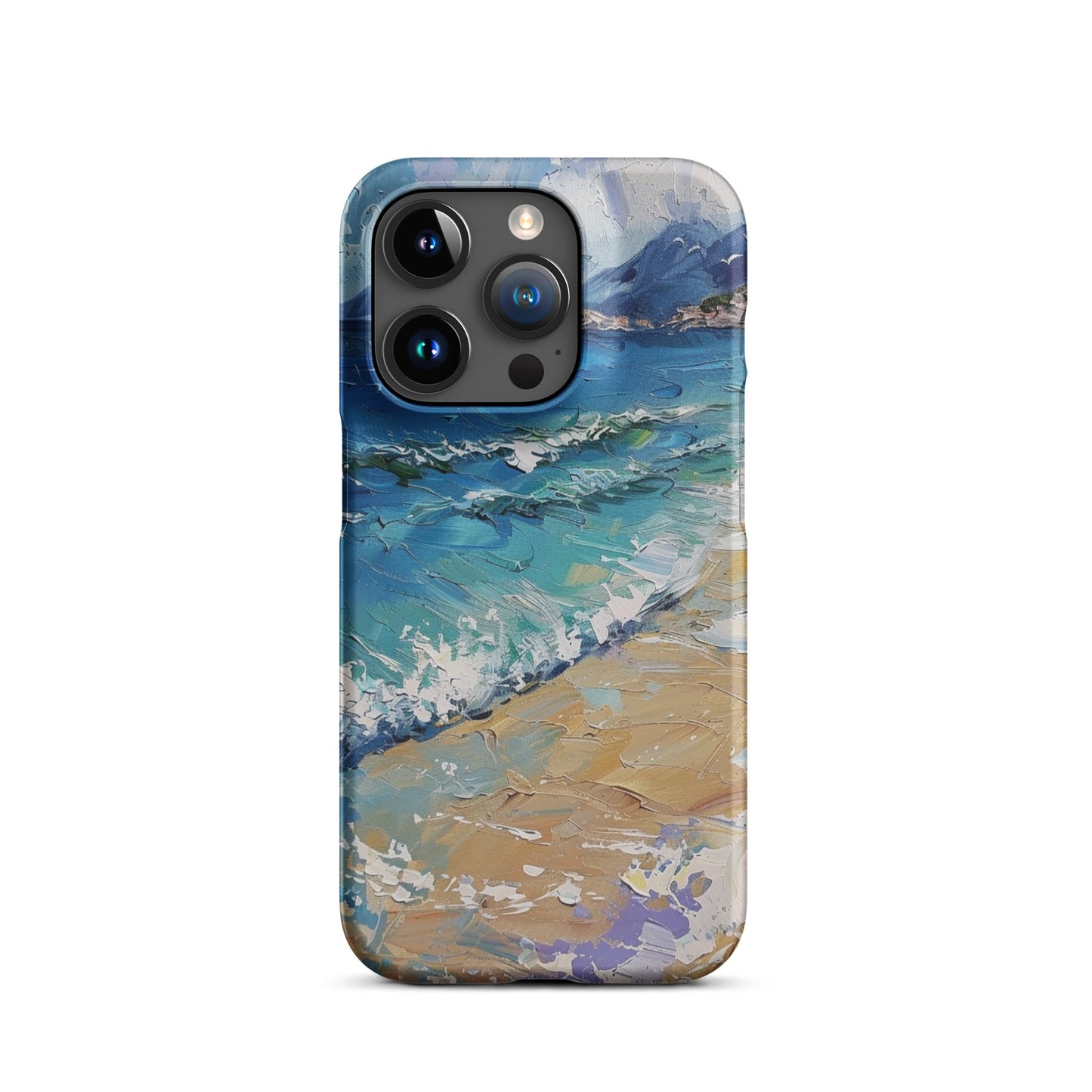 Beach Painting Phone case for iPhone-35