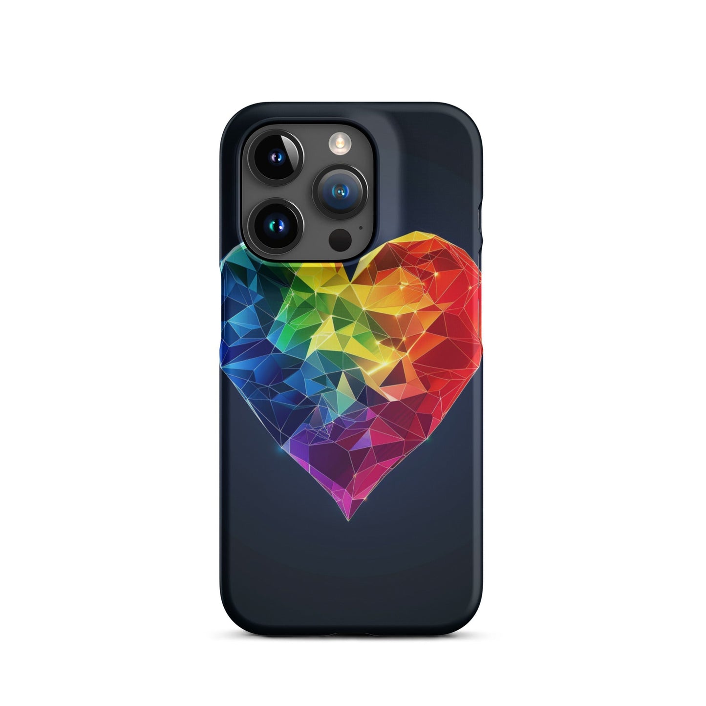 Ranbow Heart Phone case for iPhone-35