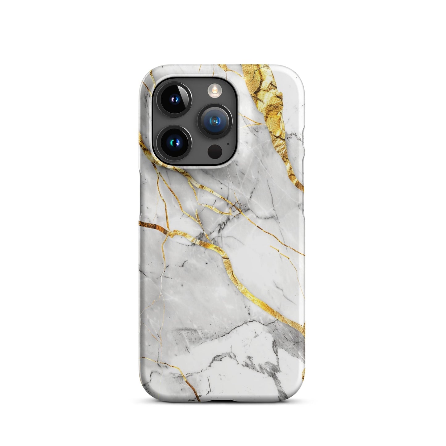 White Marble Phone case for iPhone-35