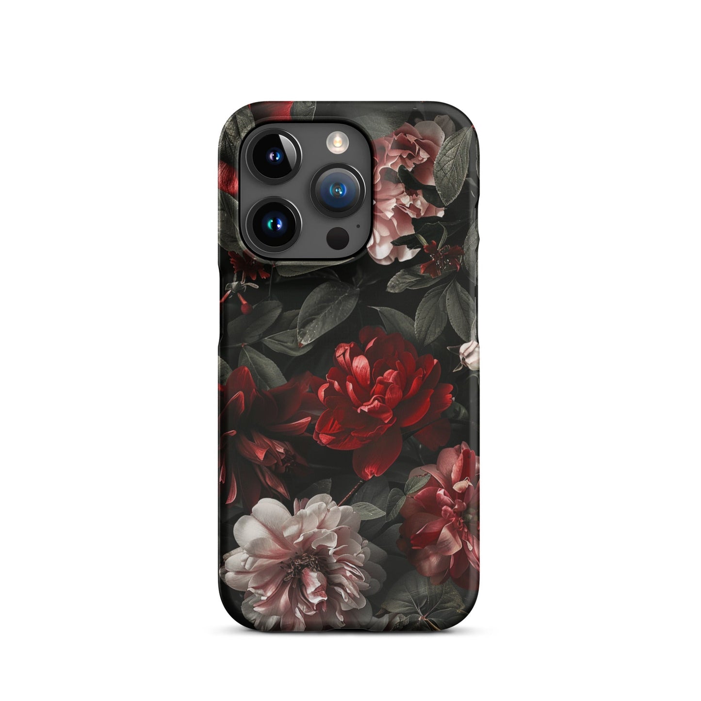 Pink Red Floral Phone case for iPhone-35