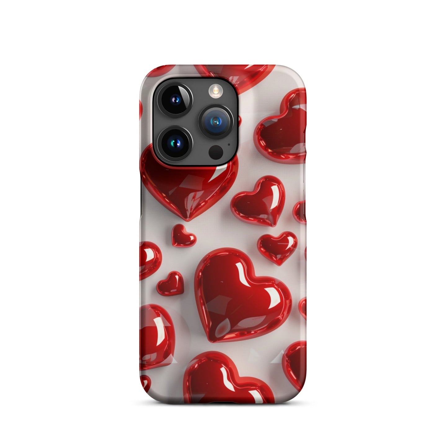 Red Hearts Phone case for iPhone-35