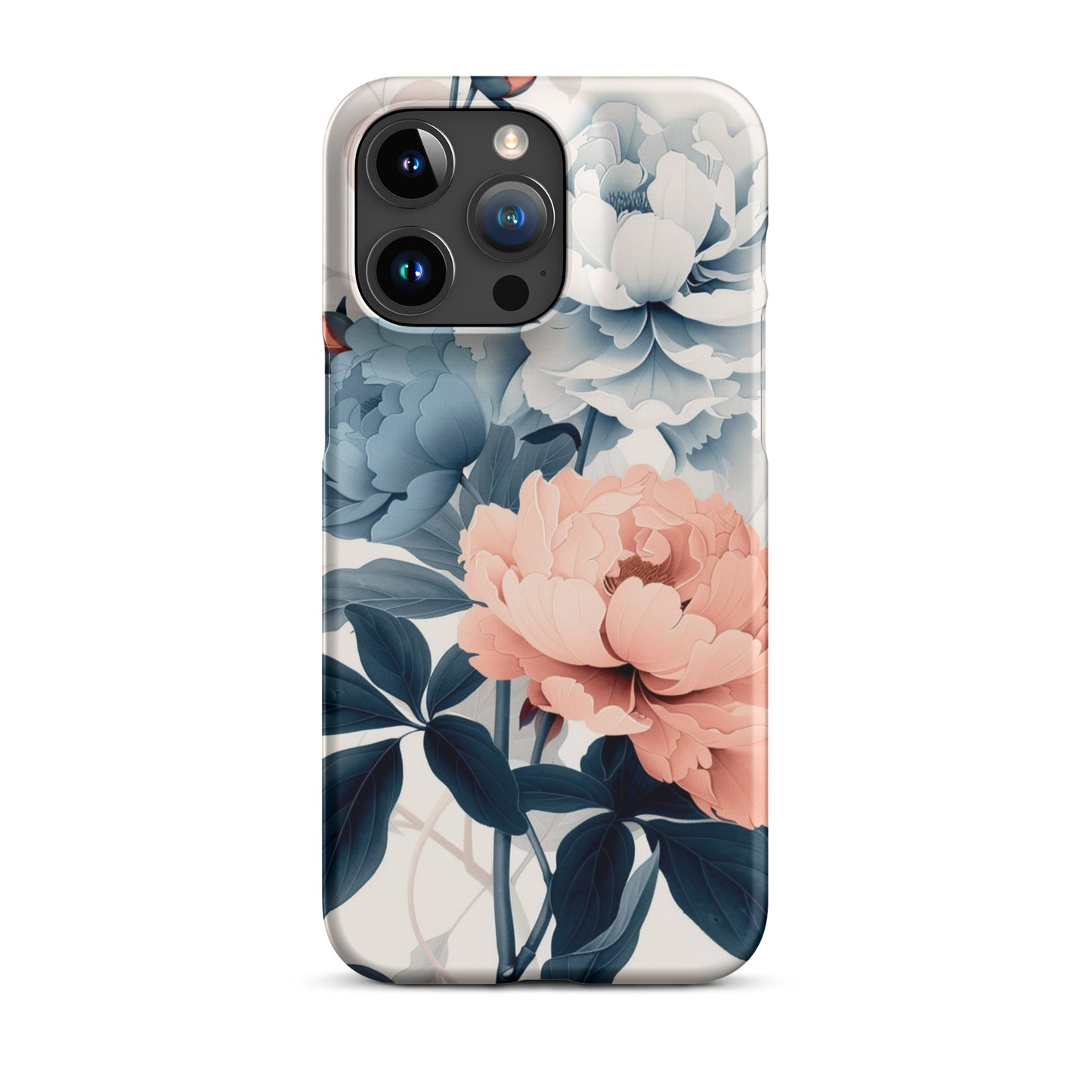 Tricolor Flowers Phone case for iPhone-37